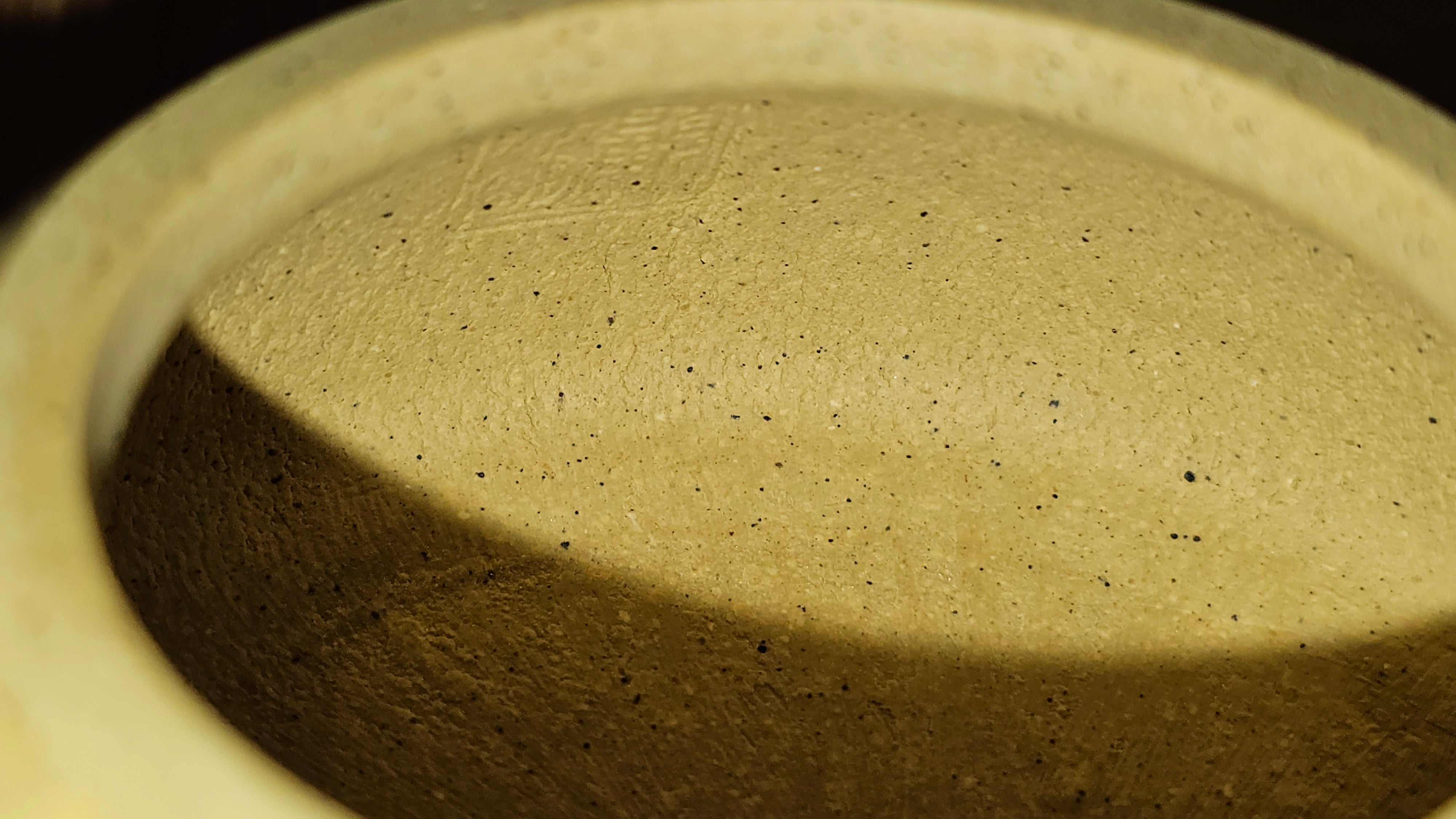 Jing Zhou Shi Piao 景舟石瓢, Zhi Ma Duan Ni 芝麻段泥, 186.8ml, by Craftsman Gu Xiao Ming 顾小明; Engraving of Bamboo & Poem in Kai Shu 竹与诗词(楷书)刻绘 by Craftsman Ruo Xi 若兮 ~ Congratulations!to Mr M.B.! 0132hrs 26th Nov 2025, Los Angeles! CA!