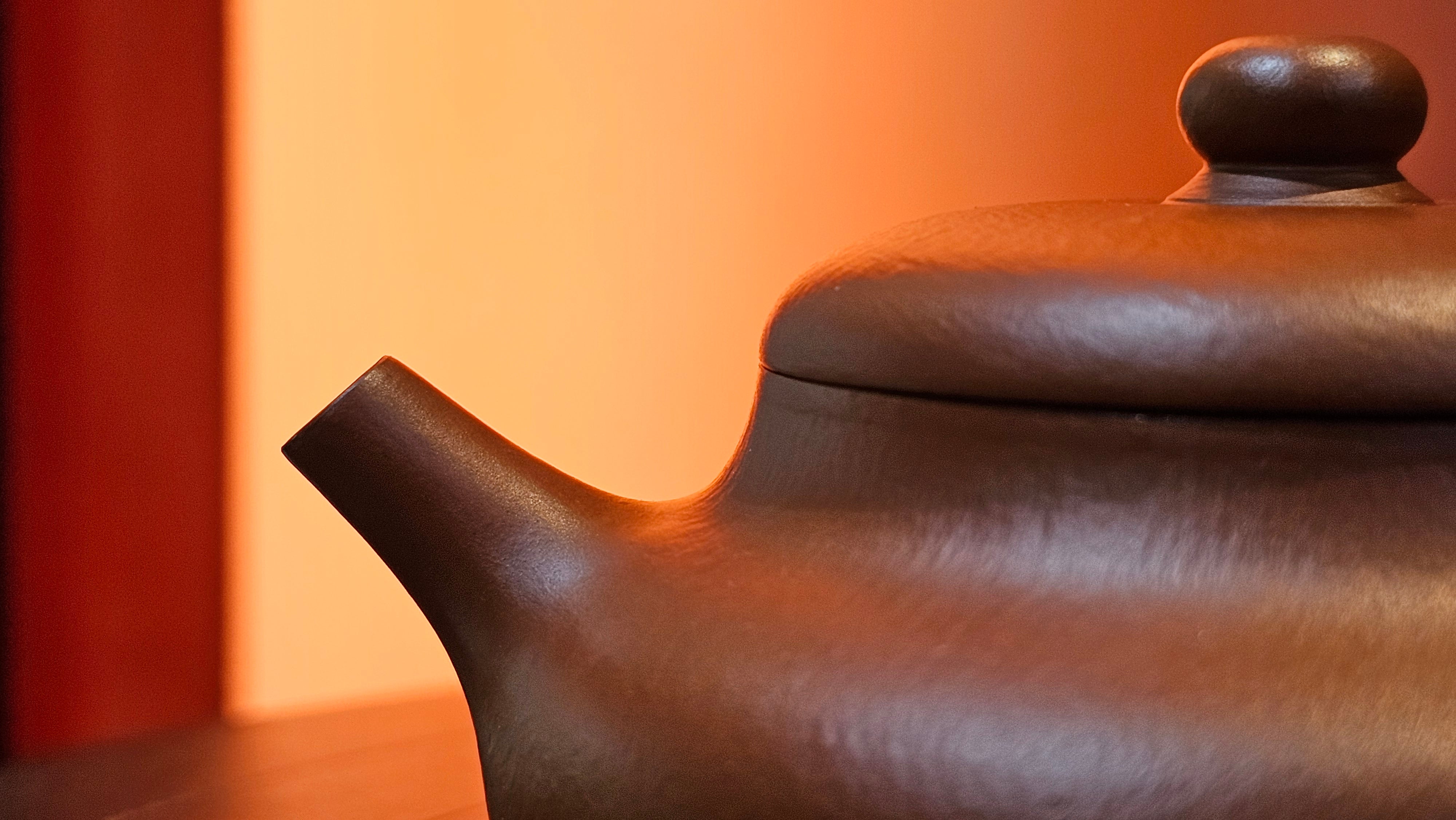 Jing Le 静乐 ~ "Quiet happiness", 81.5ml, Xiao Mei Yao Zhu Ni 小煤窑朱泥, by our Collaborative Craftsman Wang Xing 王兴 ~!Congratulations to Ms J.C.! 1205hrs 26h Nov 2025, Wilmington! DE!