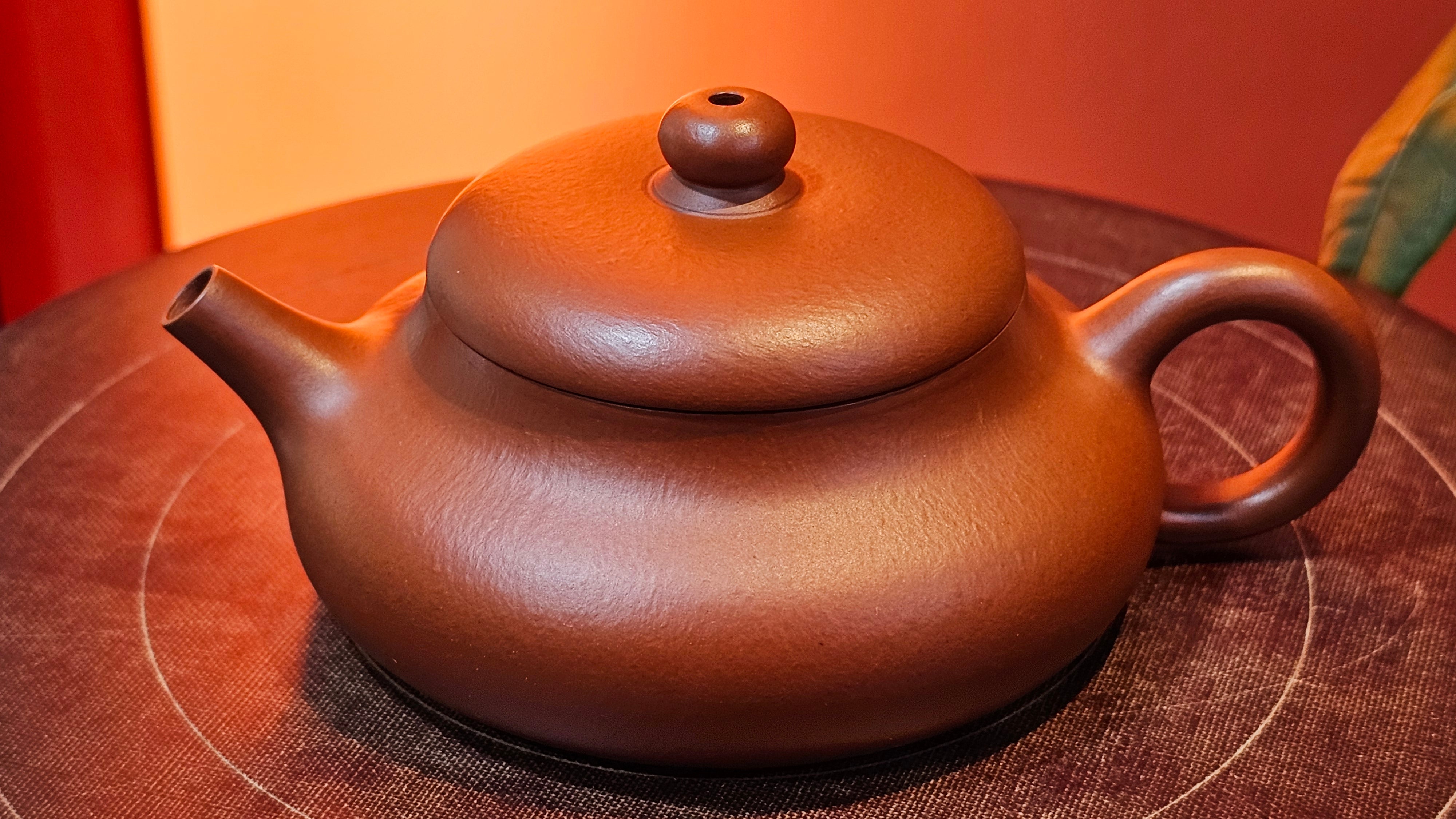 Jing Le 静乐 ~ "Quiet happiness", 81.5ml, Xiao Mei Yao Zhu Ni 小煤窑朱泥, by our Collaborative Craftsman Wang Xing 王兴 ~!Congratulations to Ms J.C.! 1205hrs 26h Nov 2025, Wilmington! DE!