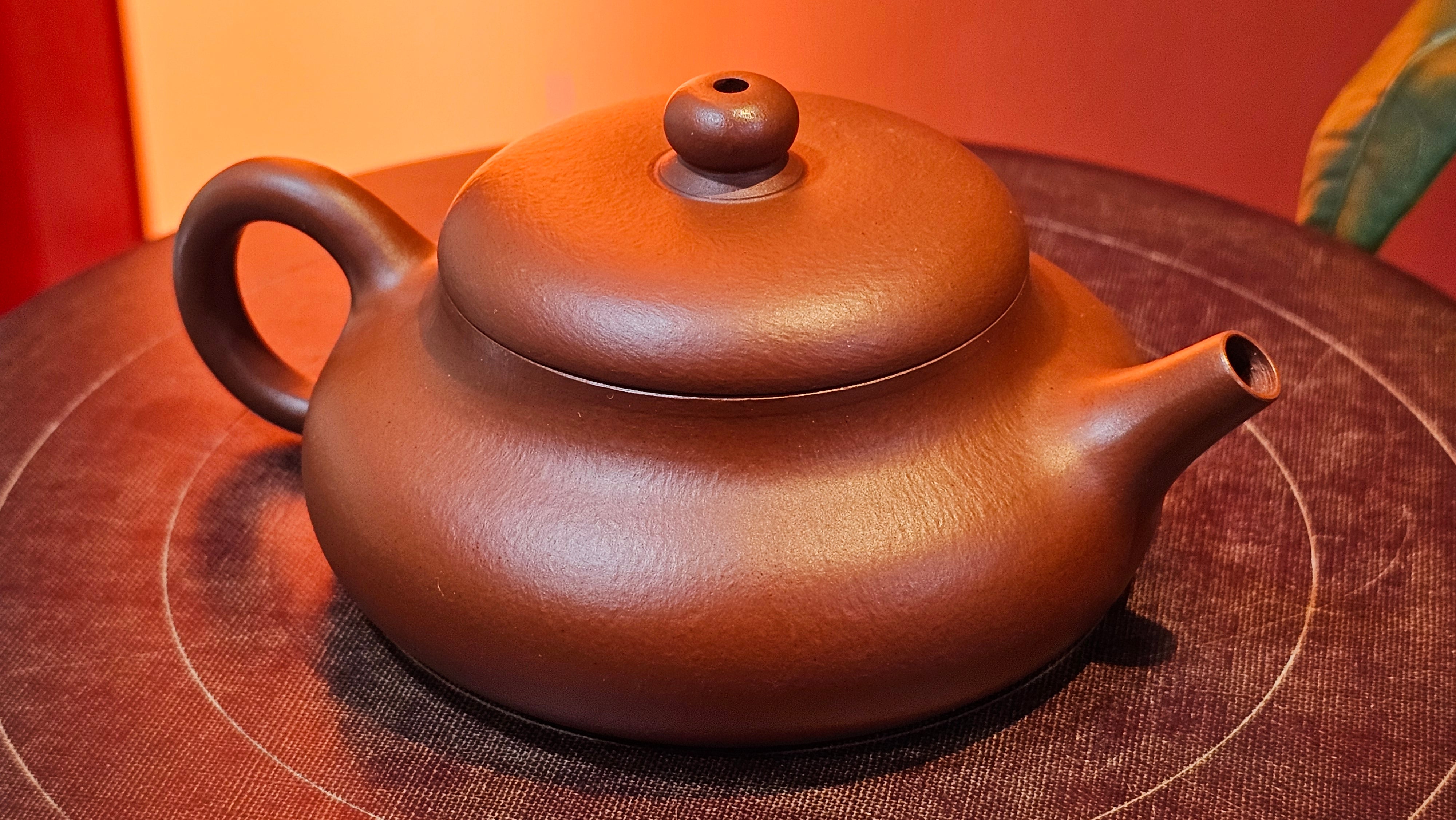 Jing Le 静乐 ~ "Quiet happiness", 81.5ml, Xiao Mei Yao Zhu Ni 小煤窑朱泥, by our Collaborative Craftsman Wang Xing 王兴 ~!Congratulations to Ms J.C.! 1205hrs 26h Nov 2025, Wilmington! DE!