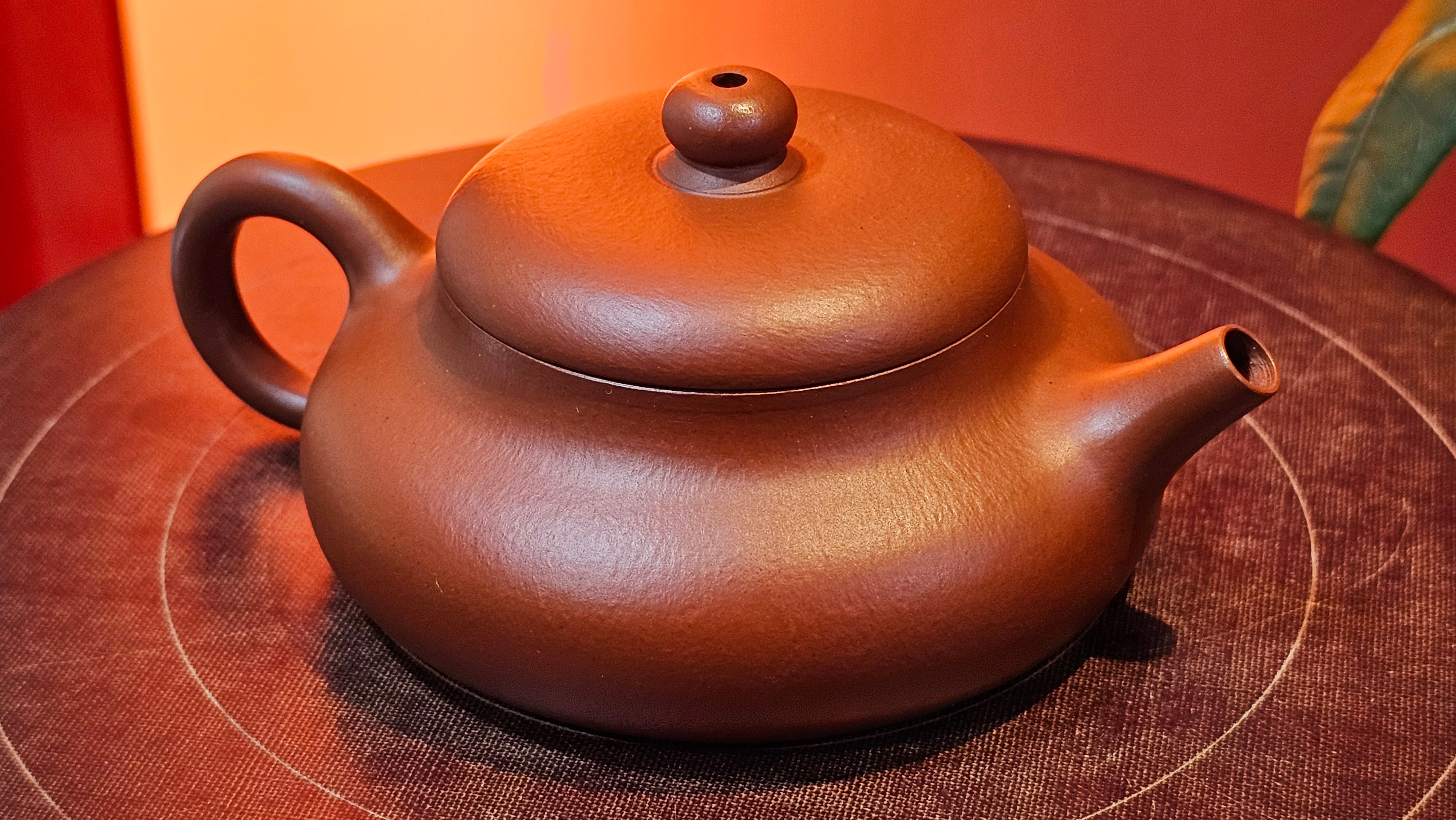 Jing Le 静乐 ~ "Quiet happiness", 81.5ml, Xiao Mei Yao Zhu Ni 小煤窑朱泥, by our Collaborative Craftsman Wang Xing 王兴 ~!Congratulations to Ms J.C.! 1205hrs 26h Nov 2025, Wilmington! DE!