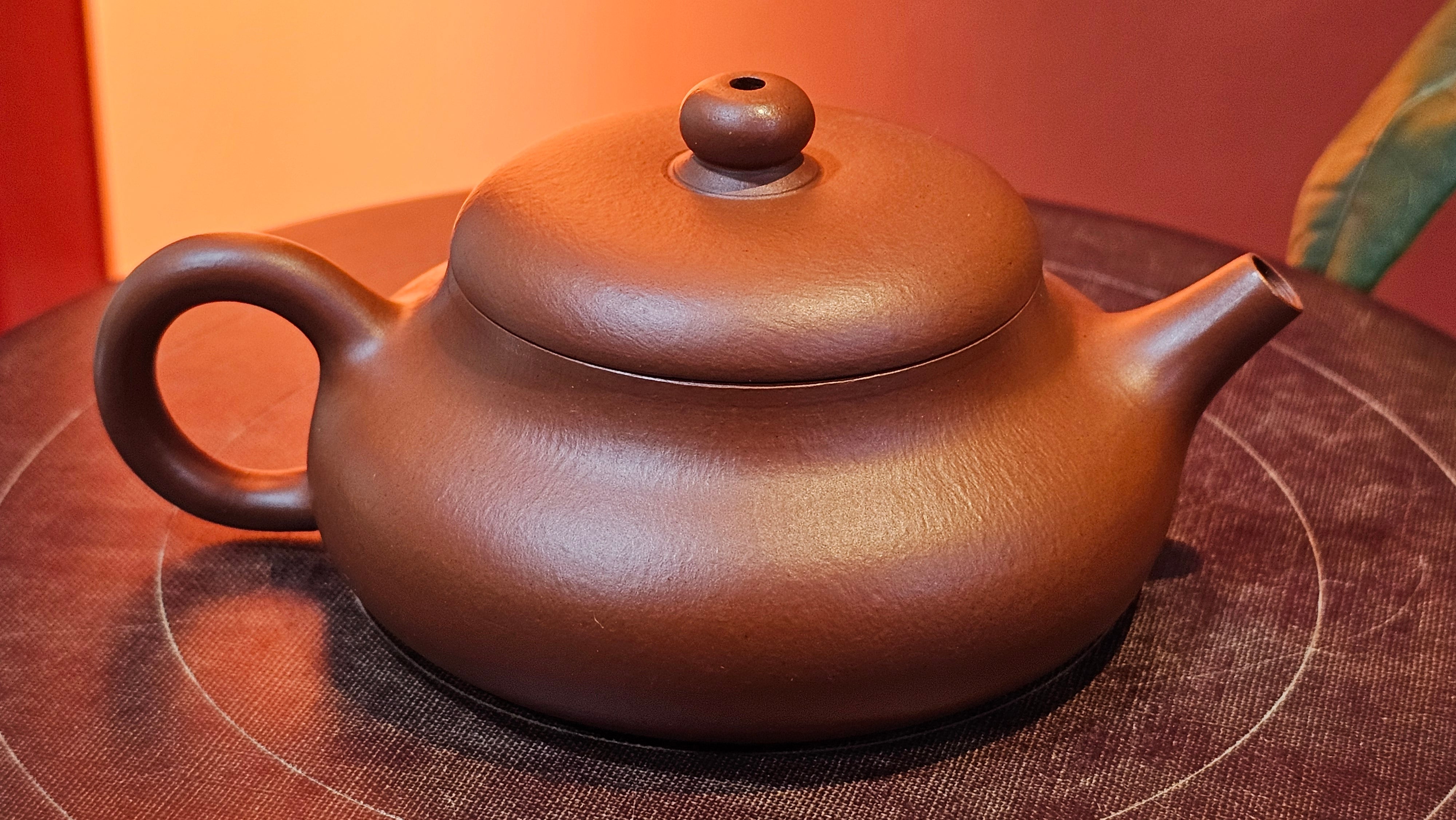 Jing Le 静乐 ~ "Quiet happiness", 81.5ml, Xiao Mei Yao Zhu Ni 小煤窑朱泥, by our Collaborative Craftsman Wang Xing 王兴 ~!Congratulations to Ms J.C.! 1205hrs 26h Nov 2025, Wilmington! DE!