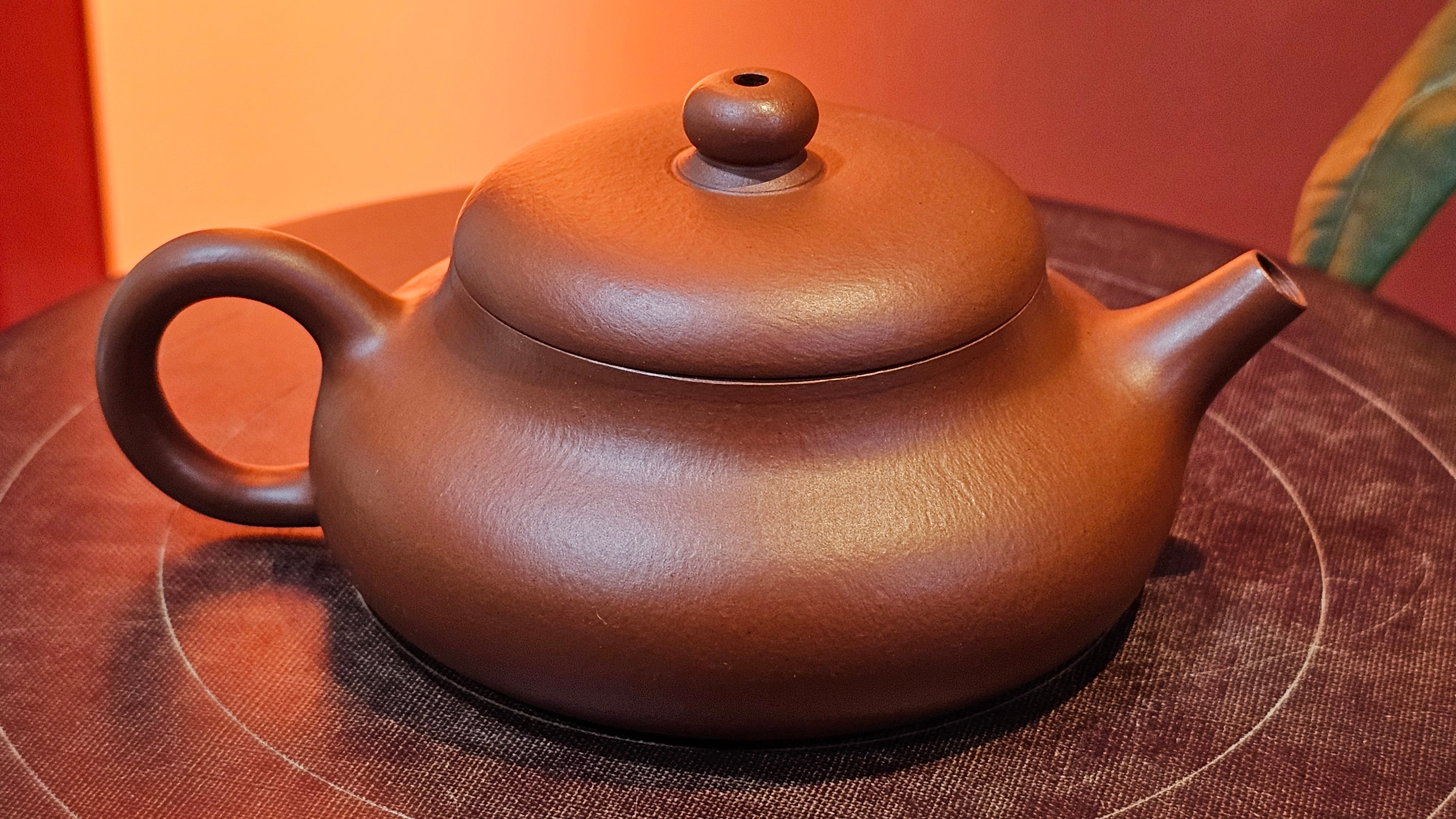 Jing Le 静乐 ~ "Quiet happiness", 81.5ml, Xiao Mei Yao Zhu Ni 小煤窑朱泥, by our Collaborative Craftsman Wang Xing 王兴 ~!Congratulations to Ms J.C.! 1205hrs 26h Nov 2025, Wilmington! DE!