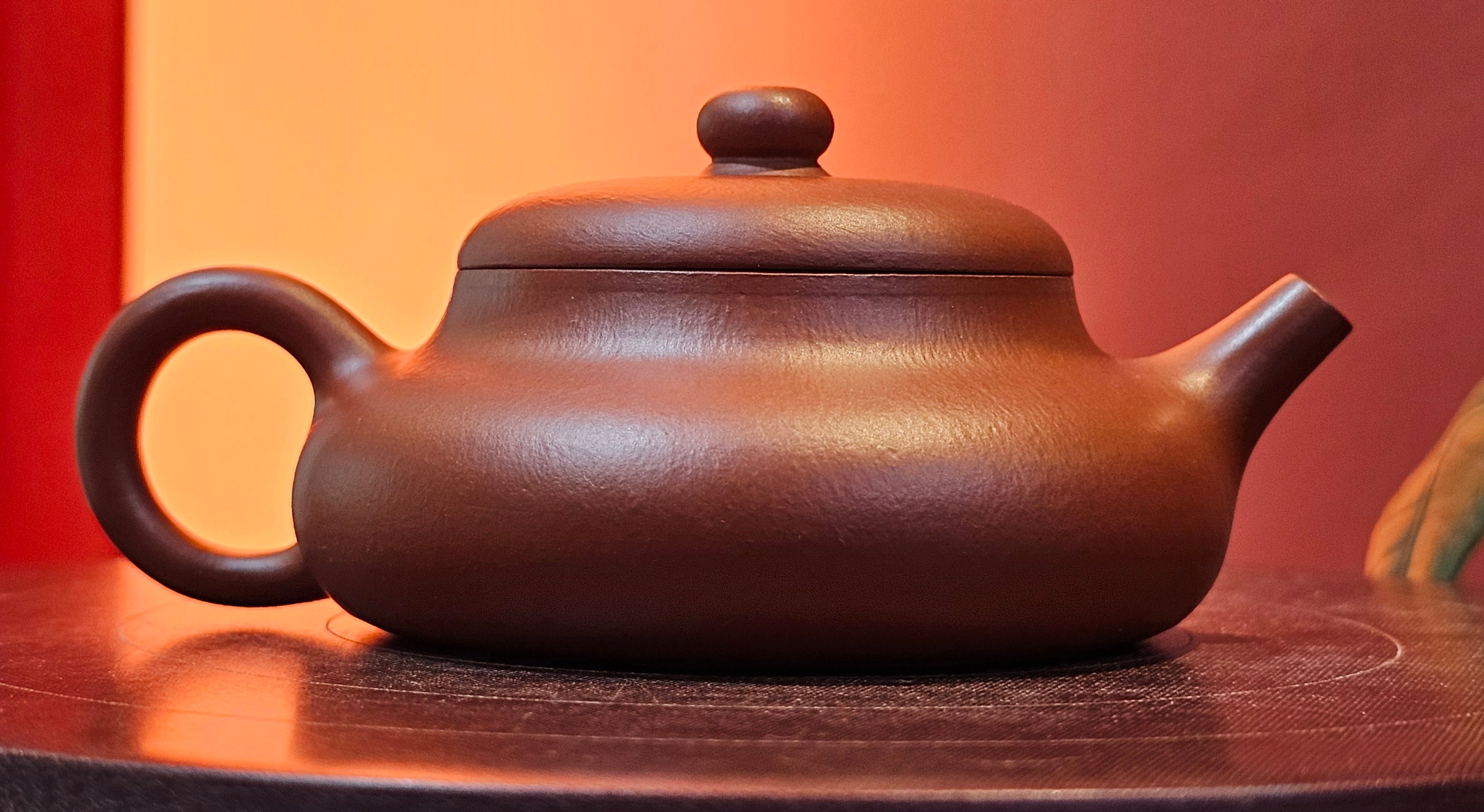 Jing Le 静乐 ~ "Quiet happiness", 81.5ml, Xiao Mei Yao Zhu Ni 小煤窑朱泥, by our Collaborative Craftsman Wang Xing 王兴 ~!Congratulations to Ms J.C.! 1205hrs 26h Nov 2025, Wilmington! DE!