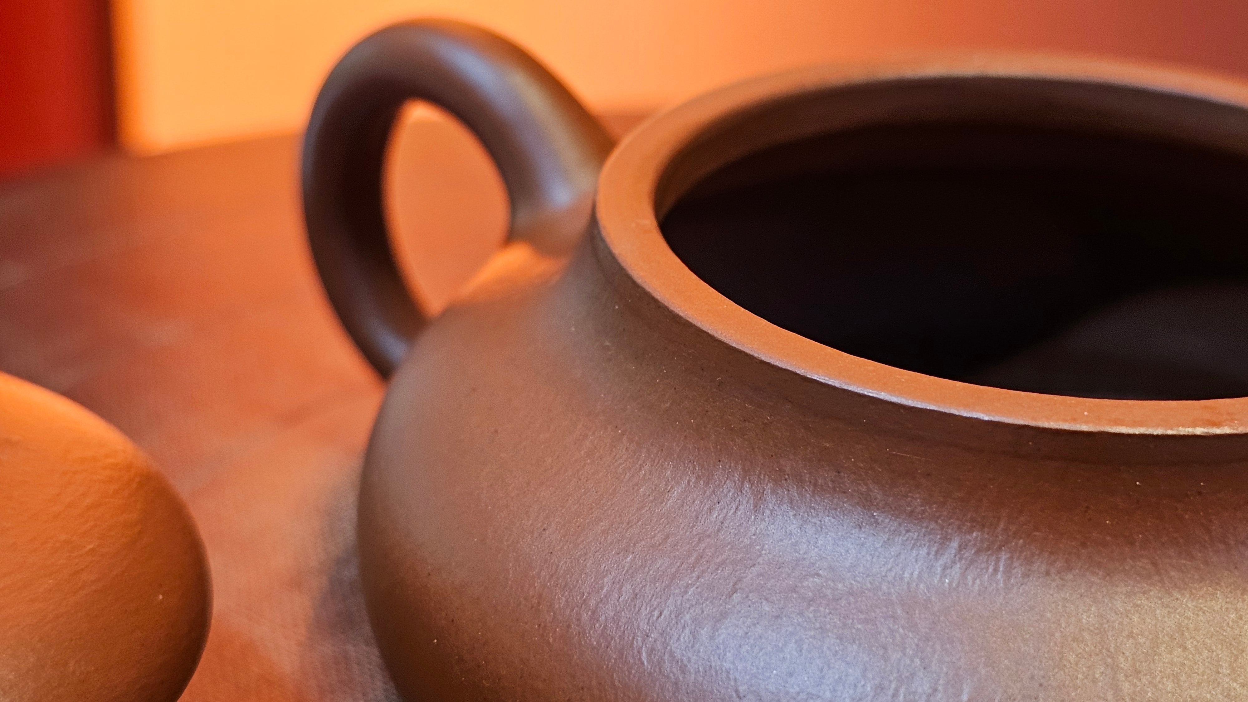 Jing Le 静乐 ~ "Quiet happiness", 81.5ml, Xiao Mei Yao Zhu Ni 小煤窑朱泥, by our Collaborative Craftsman Wang Xing 王兴 ~!Congratulations to Ms J.C.! 1205hrs 26h Nov 2025, Wilmington! DE!