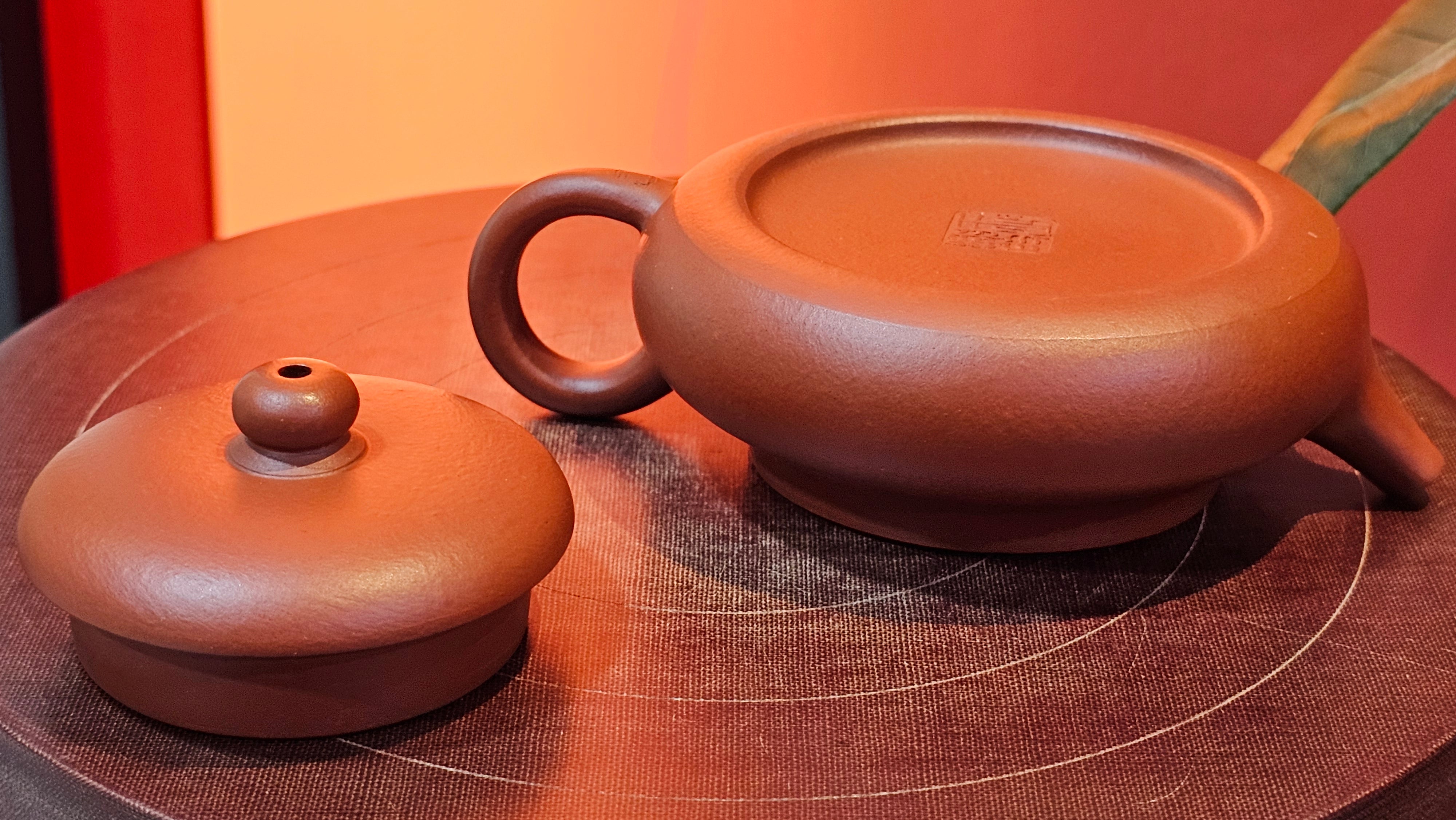 Jing Le 静乐 ~ "Quiet happiness", 81.5ml, Xiao Mei Yao Zhu Ni 小煤窑朱泥, by our Collaborative Craftsman Wang Xing 王兴 ~!Congratulations to Ms J.C.! 1205hrs 26h Nov 2025, Wilmington! DE!