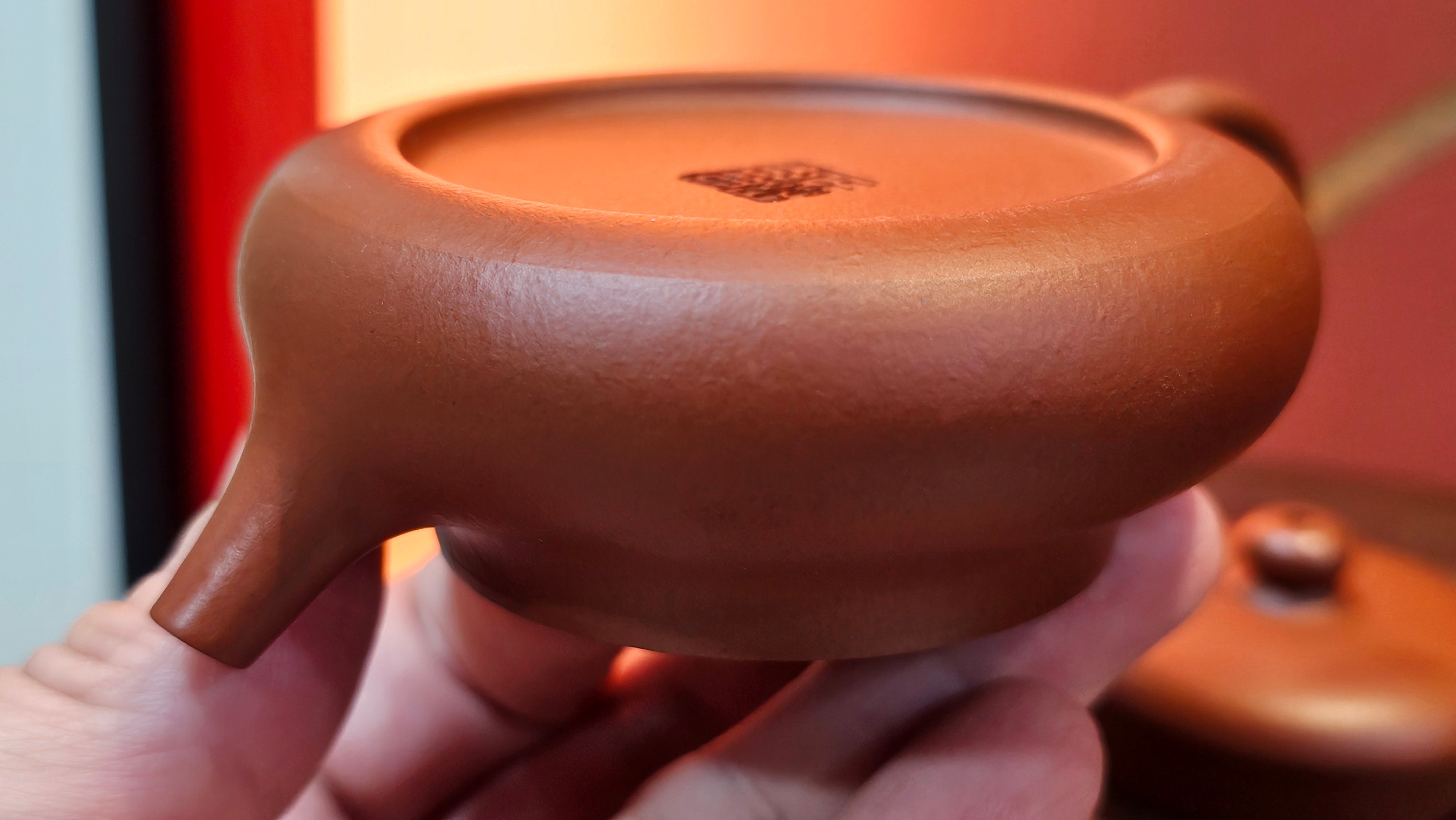 Jing Le 静乐 ~ "Quiet happiness", 82.8ml, Xiao Mei Yao Zhu Ni 小煤窑朱泥, by our Collaborative Craftsman Wang Xing 王兴 ~ Congratulations to Mr C.H.! 1833hrs 27th Nov 2025, Bingen am Rhein! Germany🇩🇪!