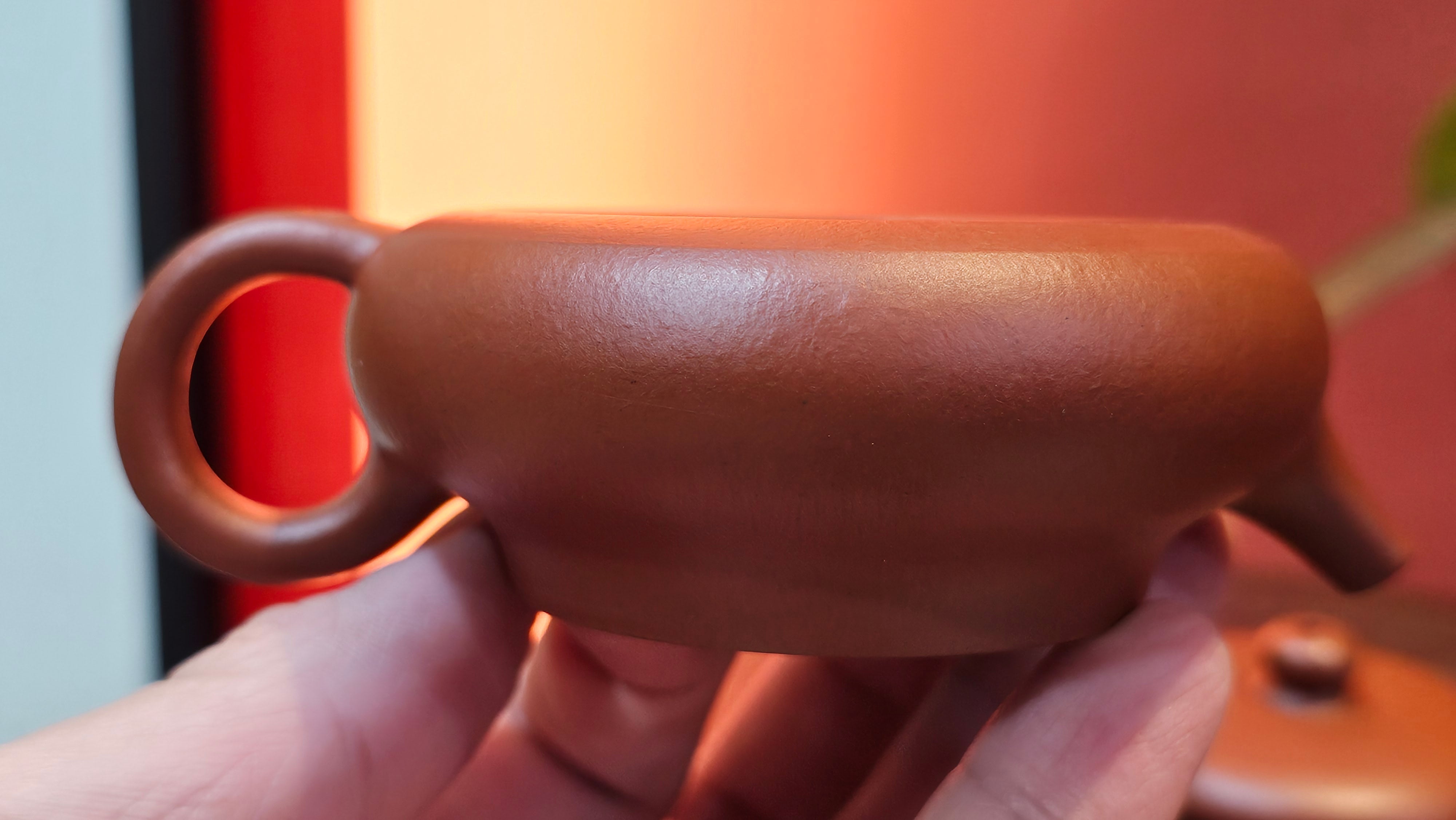 Jing Le 静乐 ~ "Quiet happiness", 82.8ml, Xiao Mei Yao Zhu Ni 小煤窑朱泥, by our Collaborative Craftsman Wang Xing 王兴 ~ Congratulations to Mr C.H.! 1833hrs 27th Nov 2025, Bingen am Rhein! Germany🇩🇪!