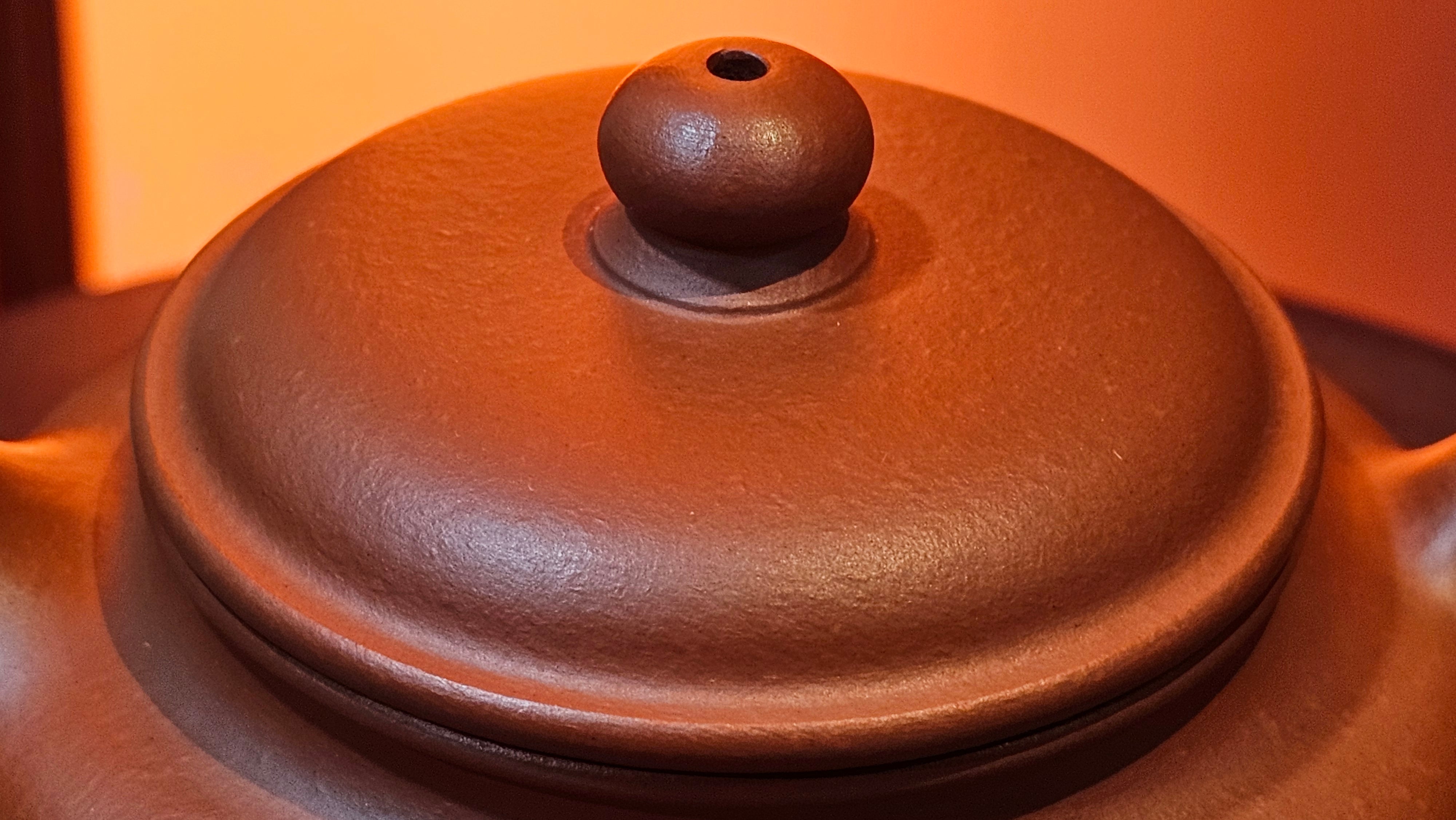 Fang Gu 仿古, 143.2ml, Xiao Mei Yao Zhu Ni 小煤窑朱泥, by Craftsman Shi Yun 石芸 ~ Congratulations!to Ms L.L.! 0744hrs 29th Nov 2025, Branchburg, NJ!