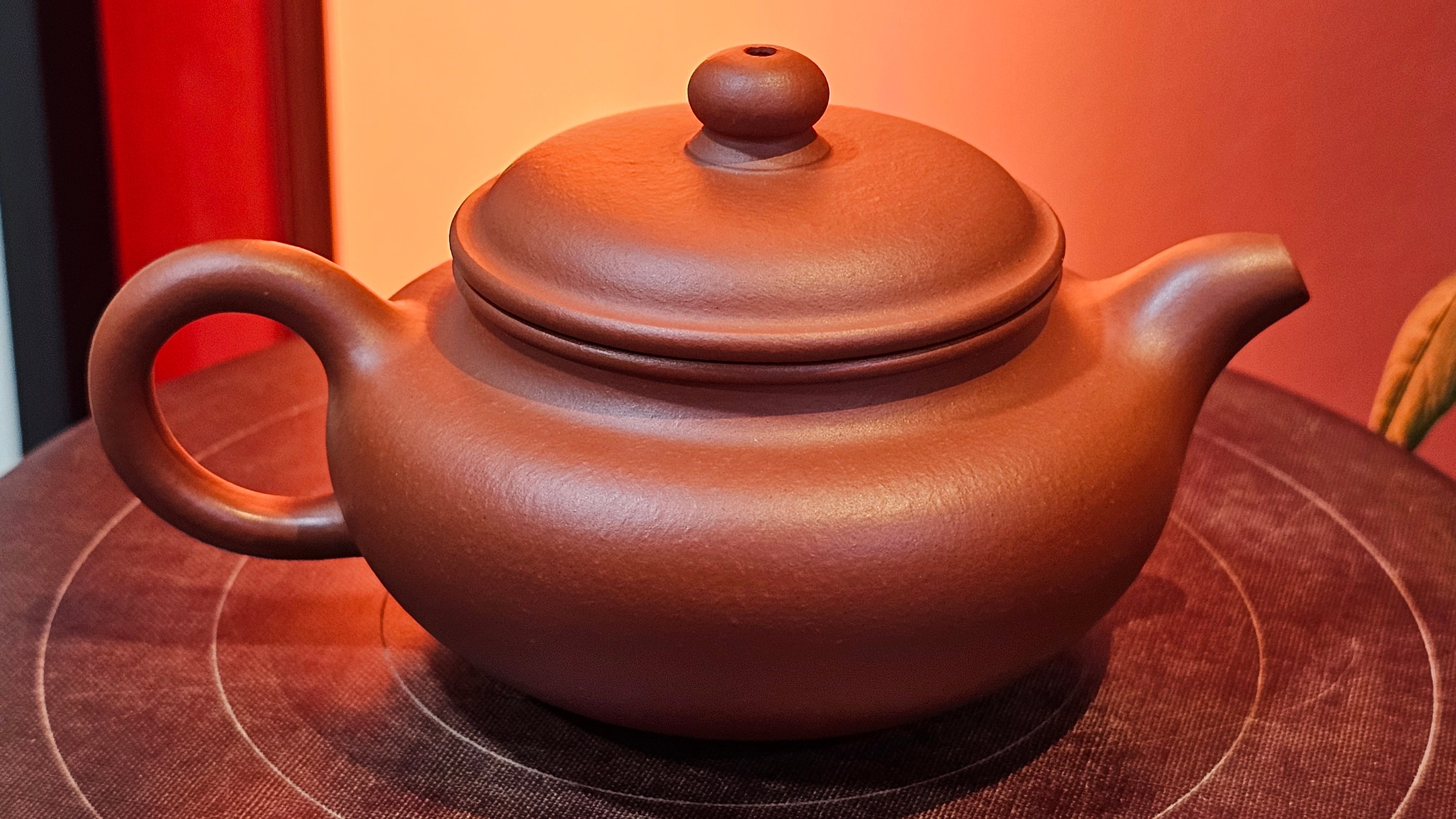 Fang Gu 仿古, 143.2ml, Xiao Mei Yao Zhu Ni 小煤窑朱泥, by Craftsman Shi Yun 石芸 ~ Congratulations!to Ms L.L.! 0744hrs 29th Nov 2025, Branchburg, NJ!