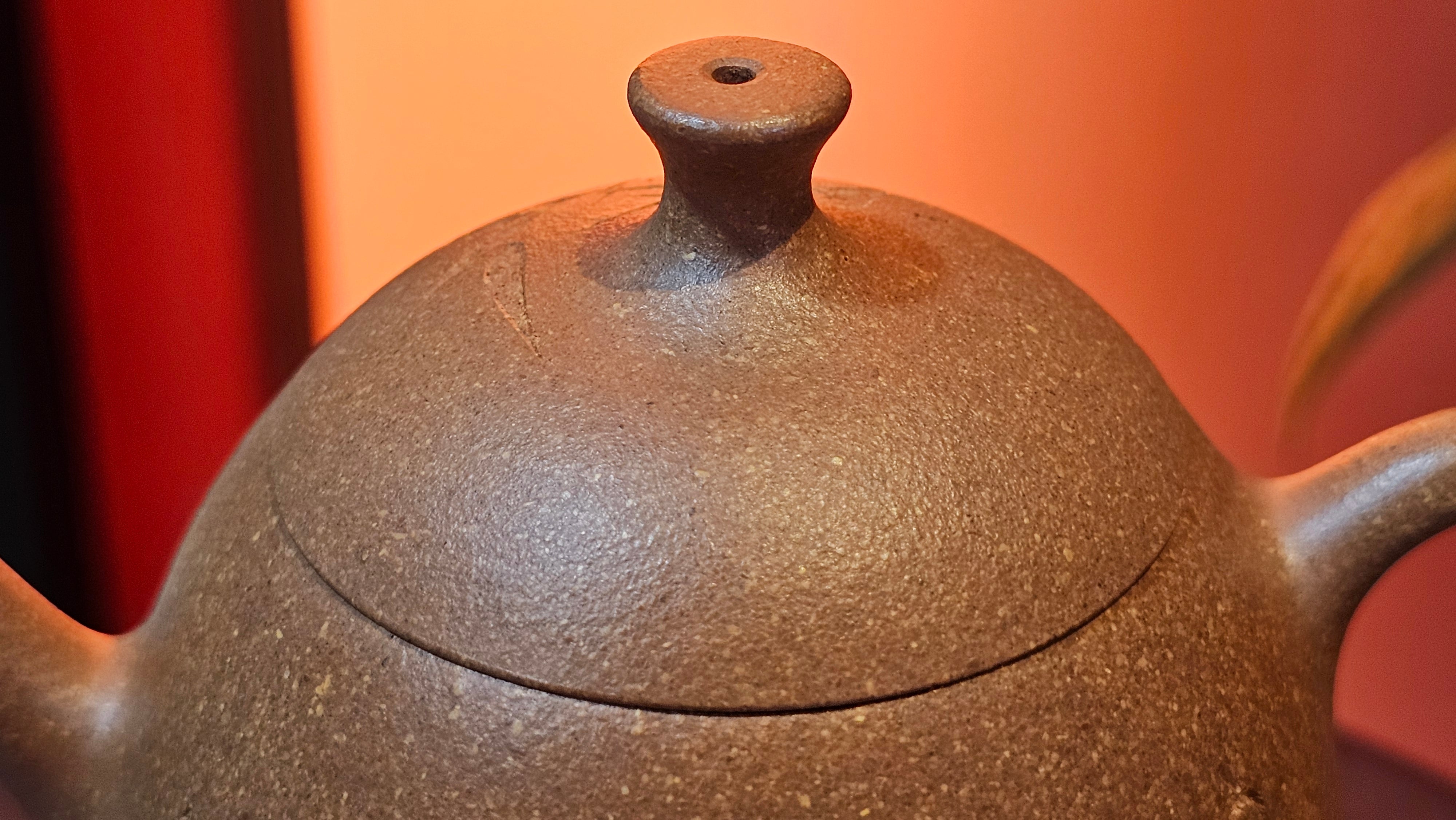 Gao Xiu Hu《高秀壶》, 182.9ml, Bao Shan Duan Ni 宝山段泥, by Craftsman Zhu Shu 朱舒 ~ With Engraving of Bamboos and Verse in Zhuan Shu 篆书 by Craftsman Yi Cheng 逸成!~ Congratulations!to Ms E.A.! 0009hrs 28th Nov 2025, Vineland! NJ!