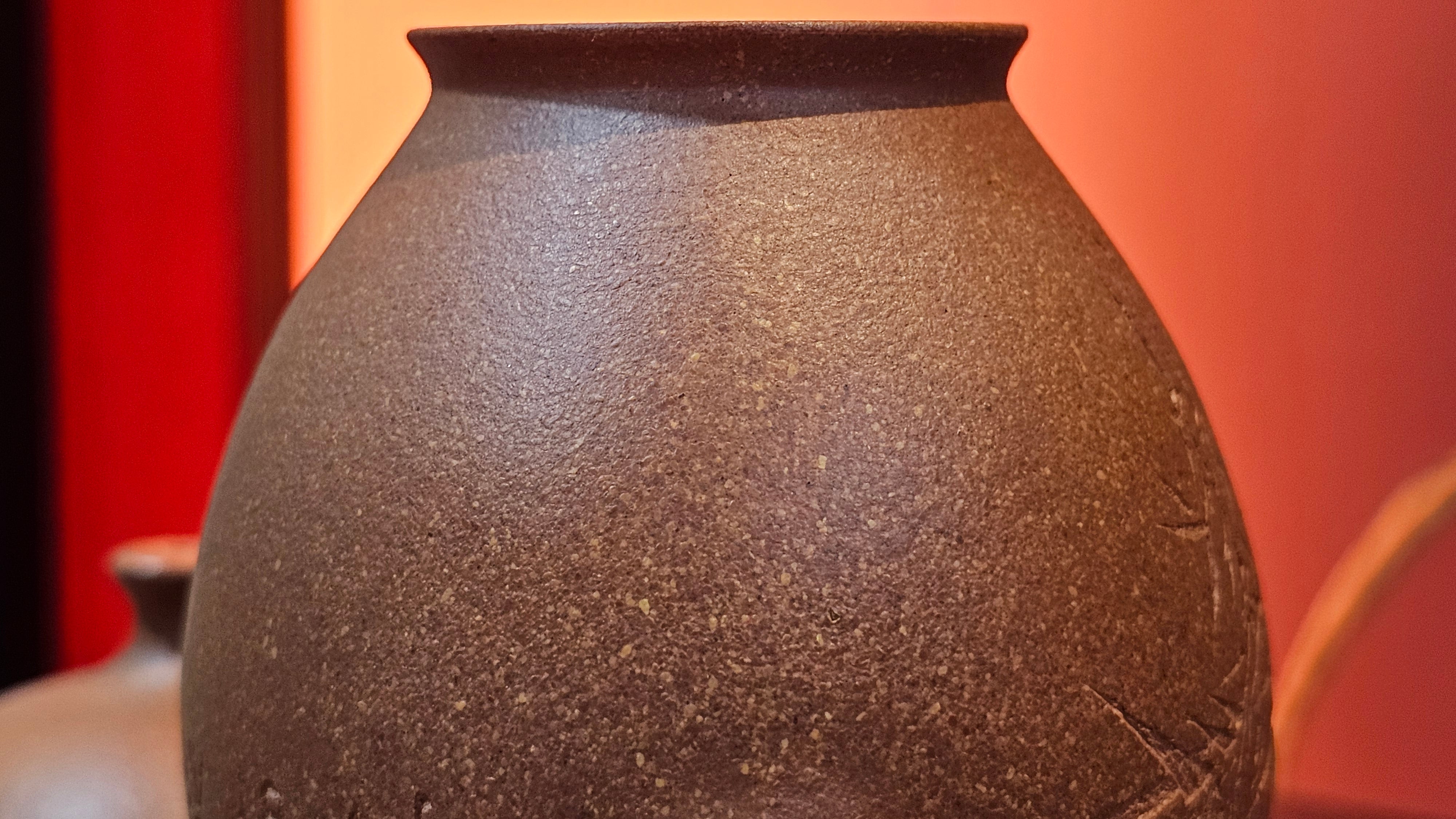 Gao Xiu Hu《高秀壶》, 182.9ml, Bao Shan Duan Ni 宝山段泥, by Craftsman Zhu Shu 朱舒 ~ With Engraving of Bamboos and Verse in Zhuan Shu 篆书 by Craftsman Yi Cheng 逸成!~ Congratulations!to Ms E.A.! 0009hrs 28th Nov 2025, Vineland! NJ!