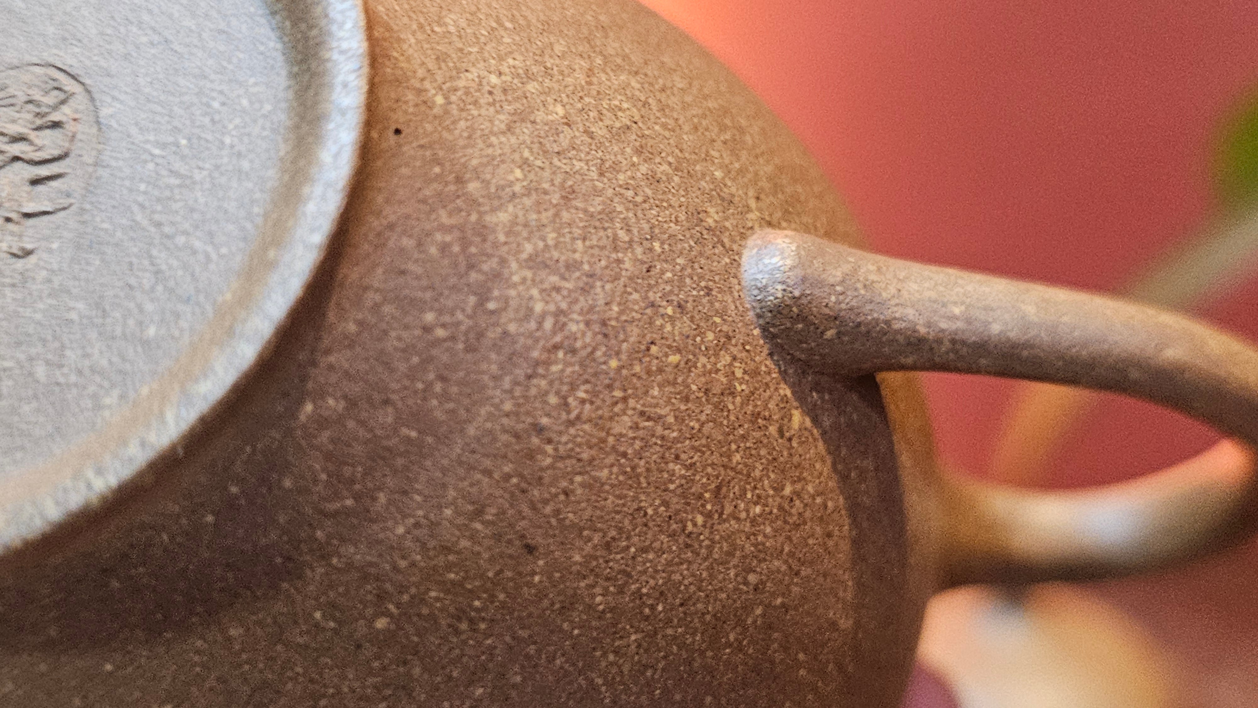 Gao Xiu Hu《高秀壶》, 182.9ml, Bao Shan Duan Ni 宝山段泥, by Craftsman Zhu Shu 朱舒 ~ With Engraving of Bamboos and Verse in Zhuan Shu 篆书 by Craftsman Yi Cheng 逸成!~ Congratulations!to Ms E.A.! 0009hrs 28th Nov 2025, Vineland! NJ!