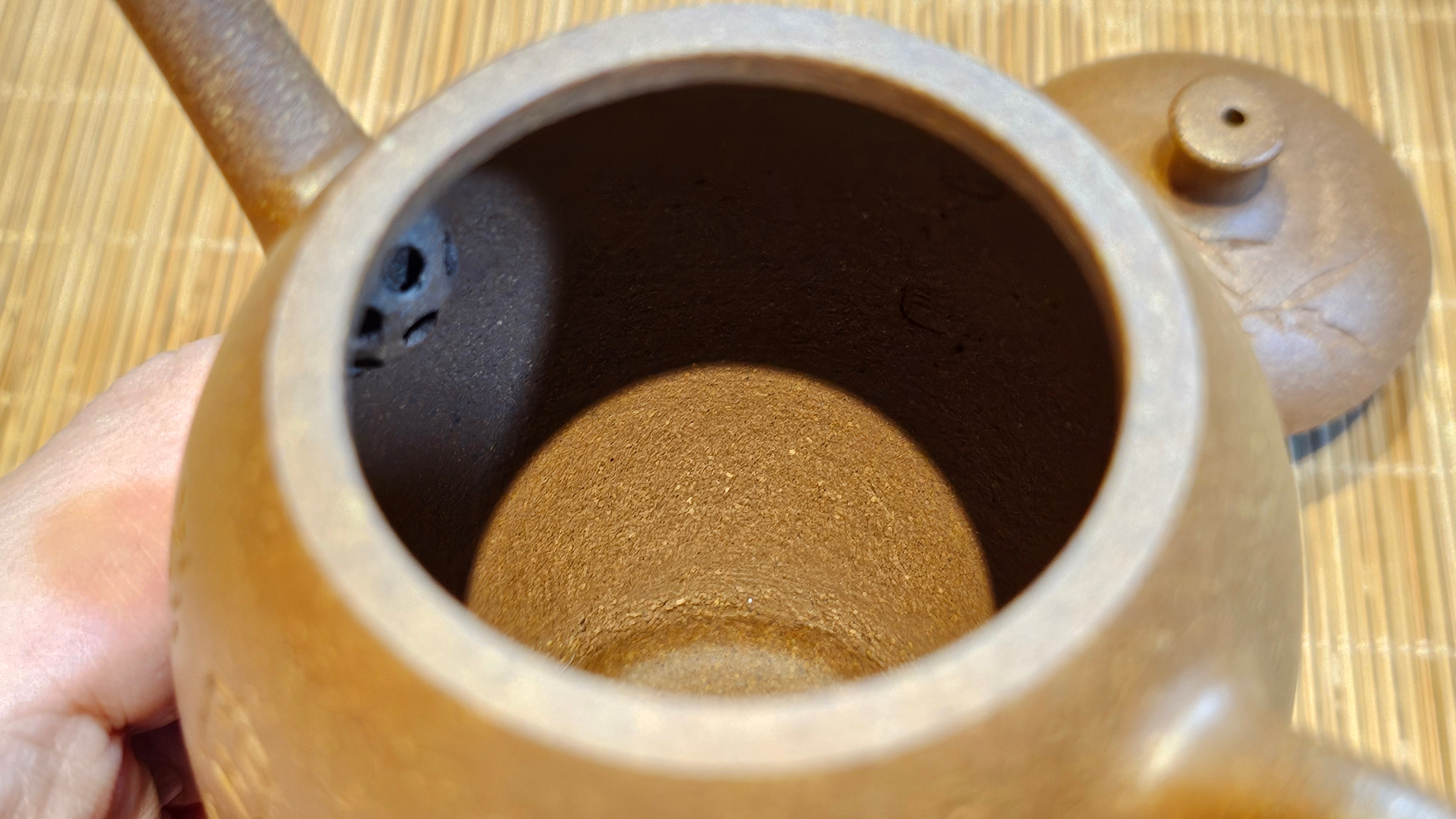 Gao Xiu Hu《高秀壶》, 182.9ml, Bao Shan Duan Ni 宝山段泥, by Craftsman Zhu Shu 朱舒 ~ With Engraving of Bamboos and Verse in Zhuan Shu 篆书 by Craftsman Yi Cheng 逸成!~ Congratulations!to Ms E.A.! 0009hrs 28th Nov 2025, Vineland! NJ!