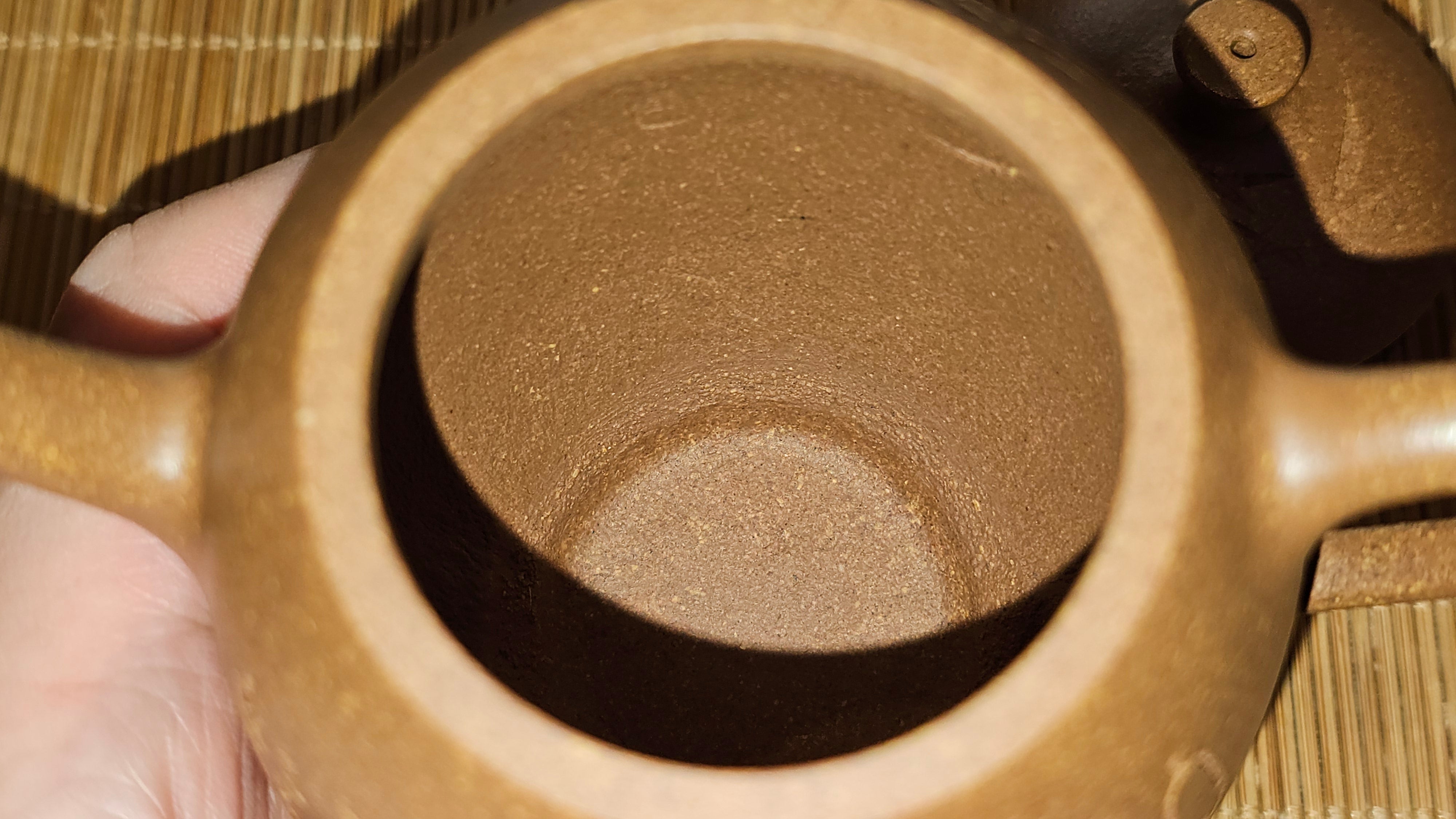 Gao Xiu Hu《高秀壶》, 182.9ml, Bao Shan Duan Ni 宝山段泥, by Craftsman Zhu Shu 朱舒 ~ With Engraving of Bamboos and Verse in Zhuan Shu 篆书 by Craftsman Yi Cheng 逸成!~ Congratulations!to Ms E.A.! 0009hrs 28th Nov 2025, Vineland! NJ!