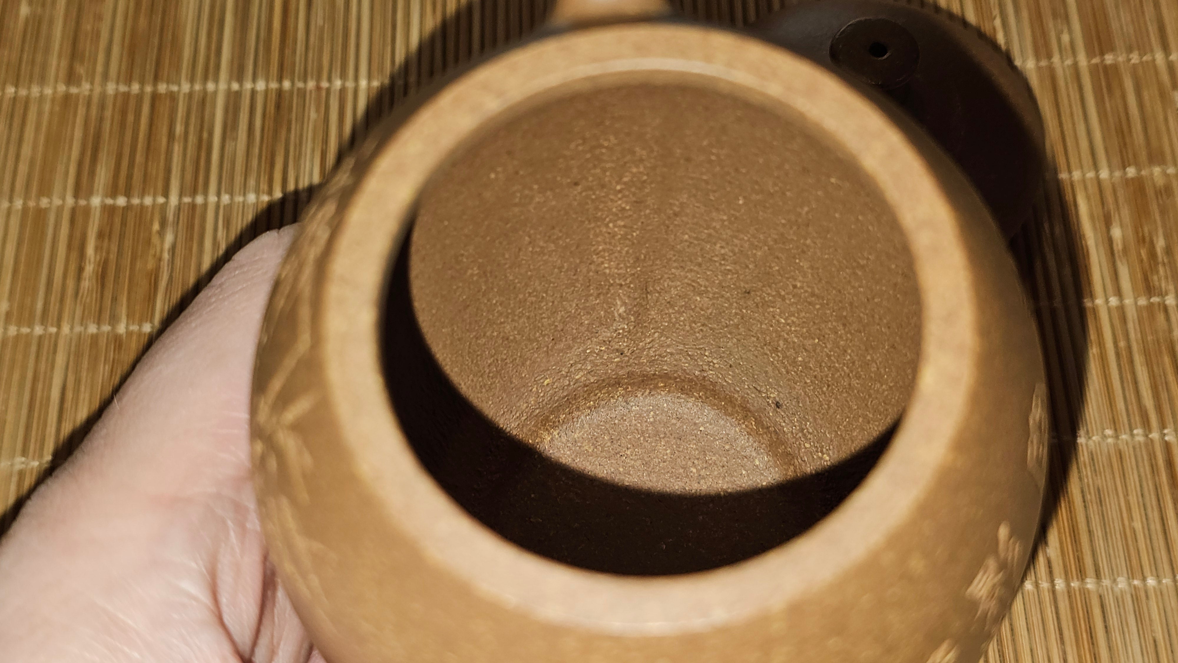 Gao Xiu Hu《高秀壶》, 182.9ml, Bao Shan Duan Ni 宝山段泥, by Craftsman Zhu Shu 朱舒 ~ With Engraving of Bamboos and Verse in Zhuan Shu 篆书 by Craftsman Yi Cheng 逸成!~ Congratulations!to Ms E.A.! 0009hrs 28th Nov 2025, Vineland! NJ!