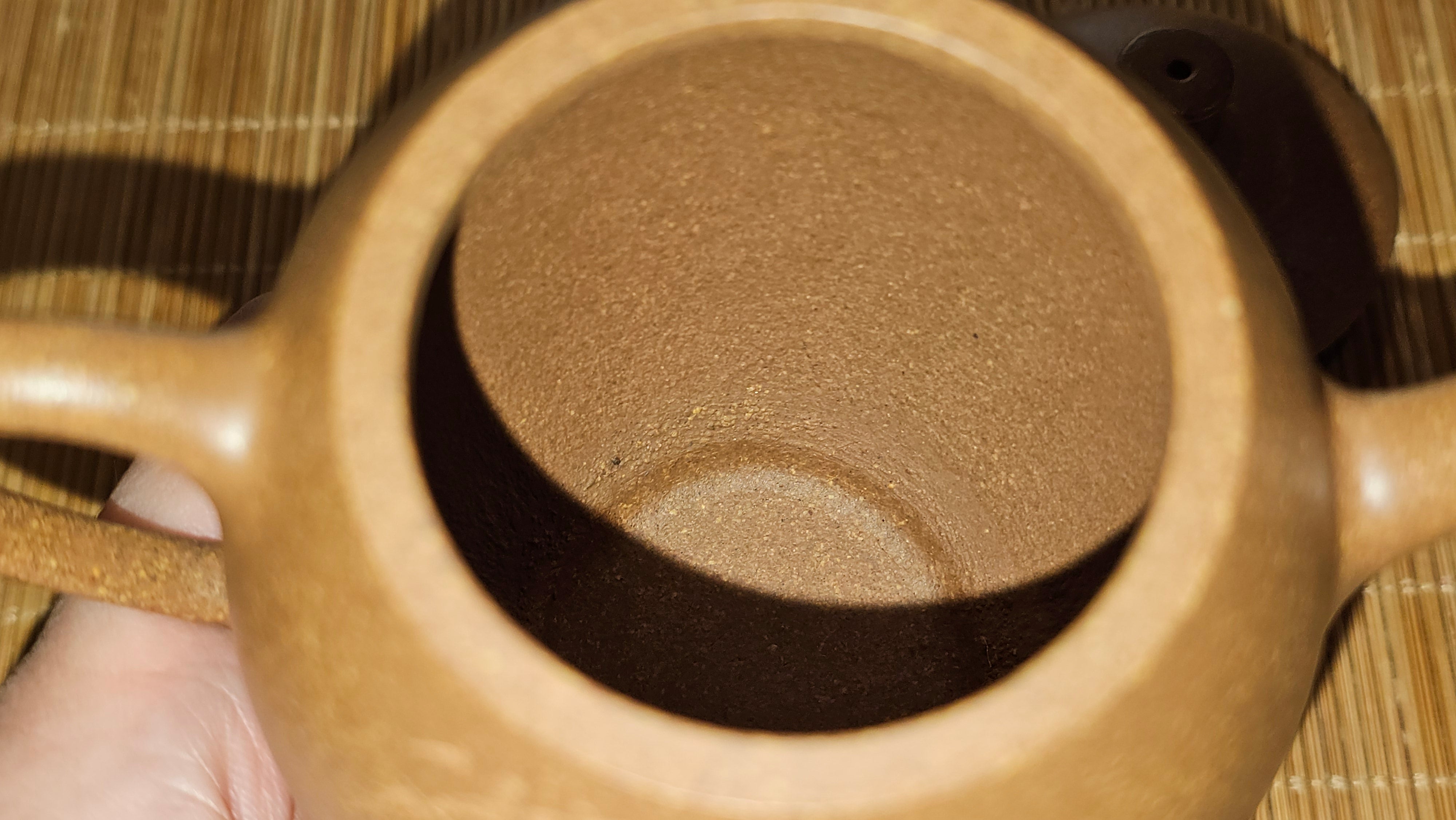 Gao Xiu Hu《高秀壶》, 182.9ml, Bao Shan Duan Ni 宝山段泥, by Craftsman Zhu Shu 朱舒 ~ With Engraving of Bamboos and Verse in Zhuan Shu 篆书 by Craftsman Yi Cheng 逸成!~ Congratulations!to Ms E.A.! 0009hrs 28th Nov 2025, Vineland! NJ!