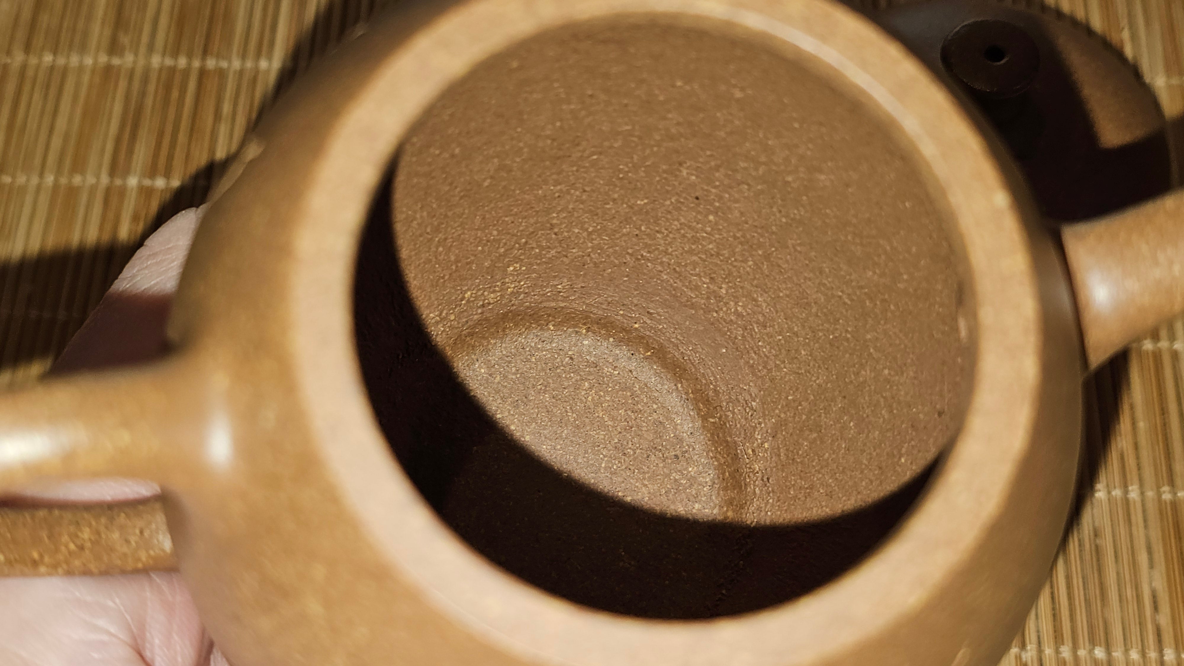 Gao Xiu Hu《高秀壶》, 182.9ml, Bao Shan Duan Ni 宝山段泥, by Craftsman Zhu Shu 朱舒 ~ With Engraving of Bamboos and Verse in Zhuan Shu 篆书 by Craftsman Yi Cheng 逸成!~ Congratulations!to Ms E.A.! 0009hrs 28th Nov 2025, Vineland! NJ!