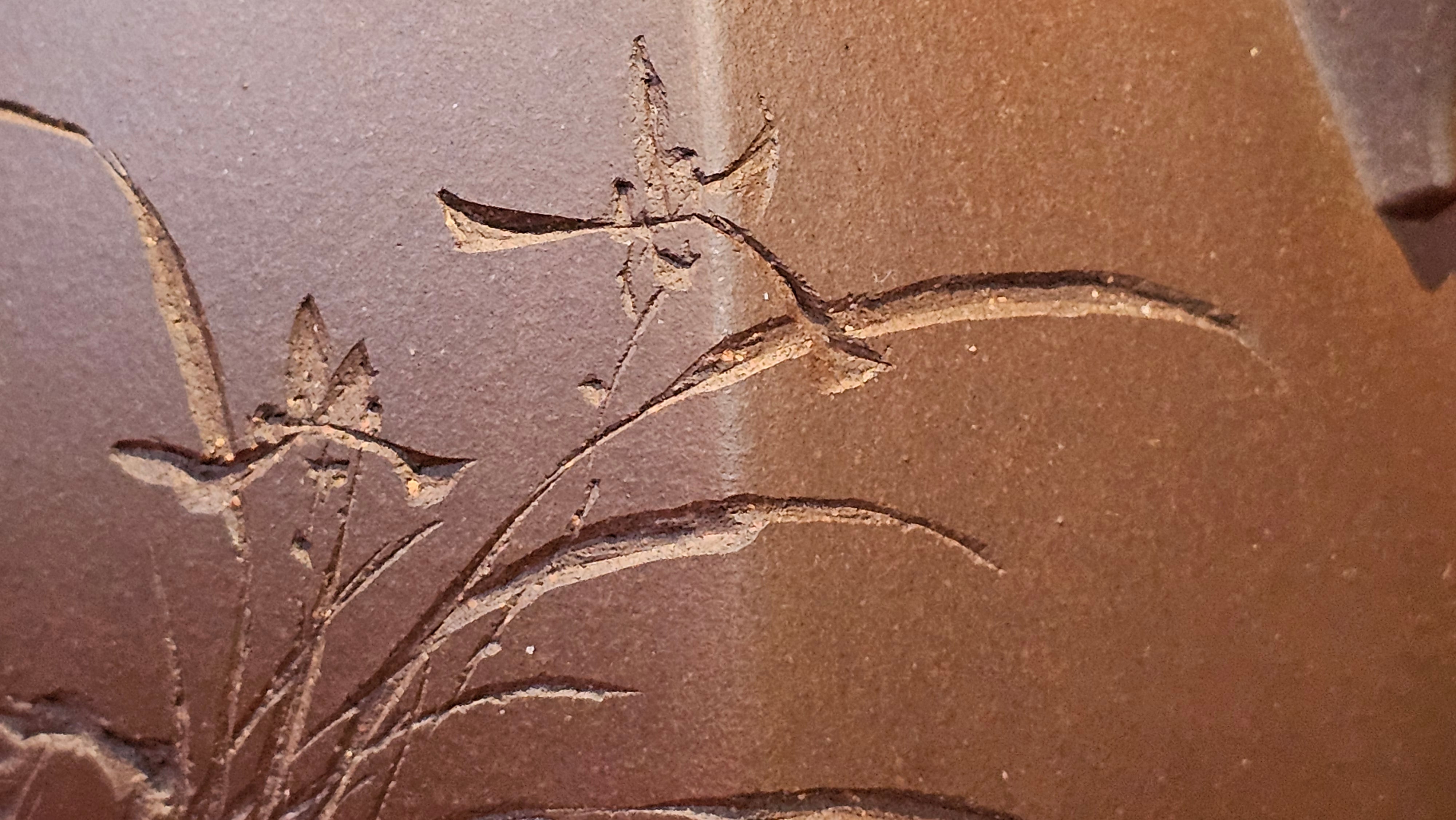 《凌雅六方》~ 六件套组 "Ling Ya Liu Si Fang", WORLD DEBUT! SET of Six (Pitcher, Matching Twin Cups & Twin Trays), Di Cao Qing, by L2A Senior Consummate Artist Yuan Hui! Orchid Engraving by Jin Li ~ Congratulations!to Mr L.C.! 2158hrs 28th Nov 2025, Taylors! SC!