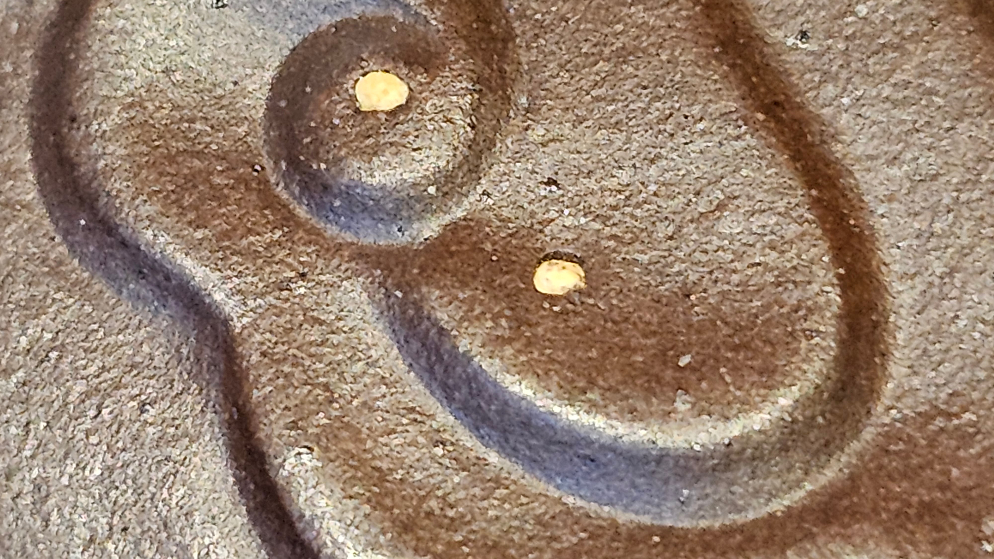 《禅莲宝瓶》"Chan Lian Bao Ping", 215.9ml, High Fired ~ Gao Wen Zi Ni, Ornate Ru Yi Motif Clay Sculpting! with Gold Appliqué! ~ Brand New Design & Crafted by L3A Consummate Master Artist Li Yan Ru ~ Congrats to Mr J.G.! 1235hrs 29th Nov, New Orleans! LA!