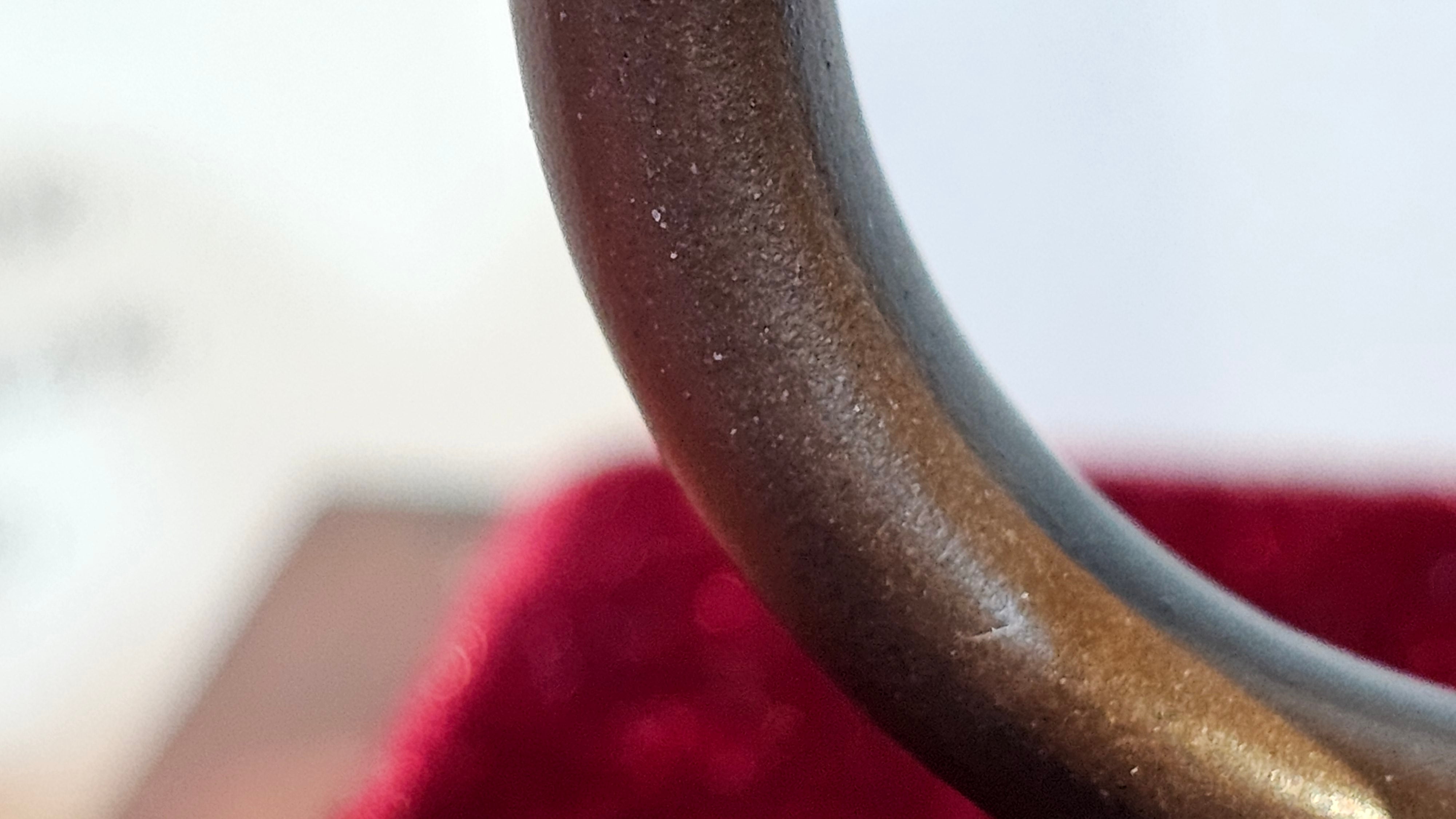 《禅莲宝瓶》"Chan Lian Bao Ping", 215.9ml, High Fired ~ Gao Wen Zi Ni, Ornate Ru Yi Motif Clay Sculpting! with Gold Appliqué! ~ Brand New Design & Crafted by L3A Consummate Master Artist Li Yan Ru ~ Congrats to Mr J.G.! 1235hrs 29th Nov, New Orleans! LA!