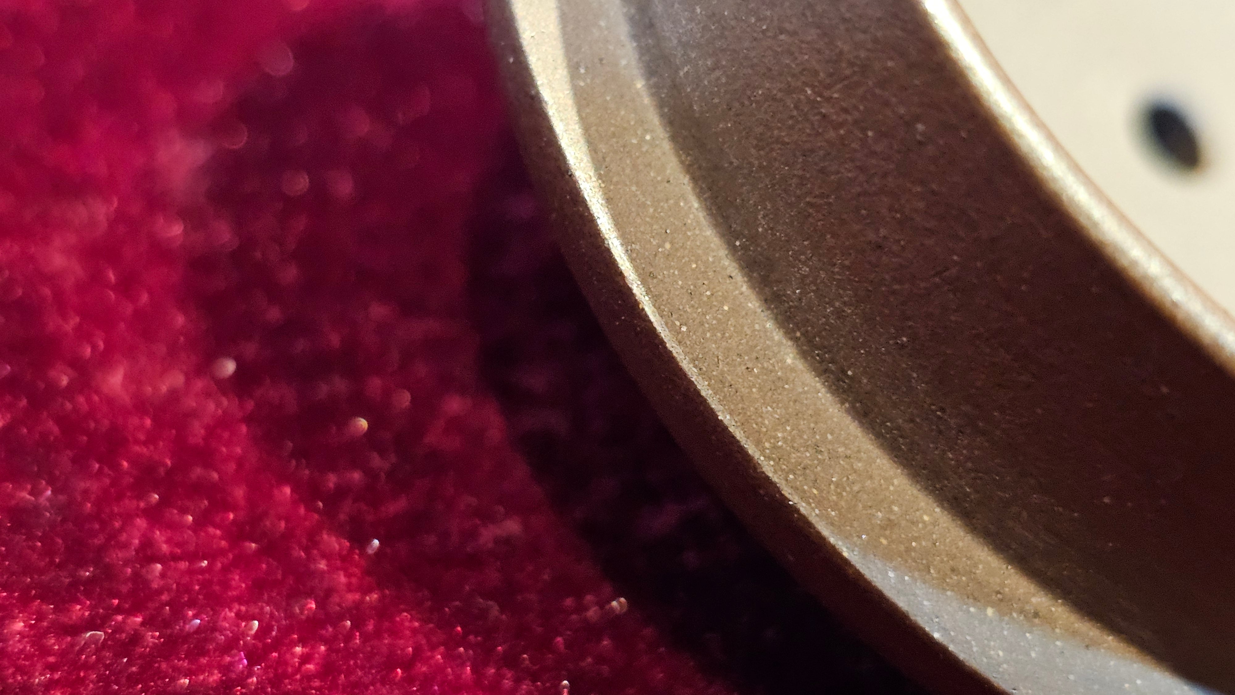 《禅莲宝瓶》"Chan Lian Bao Ping", 215.9ml, High Fired ~ Gao Wen Zi Ni, Ornate Ru Yi Motif Clay Sculpting! with Gold Appliqué! ~ Brand New Design & Crafted by L3A Consummate Master Artist Li Yan Ru ~ Congrats to Mr J.G.! 1235hrs 29th Nov, New Orleans! LA!