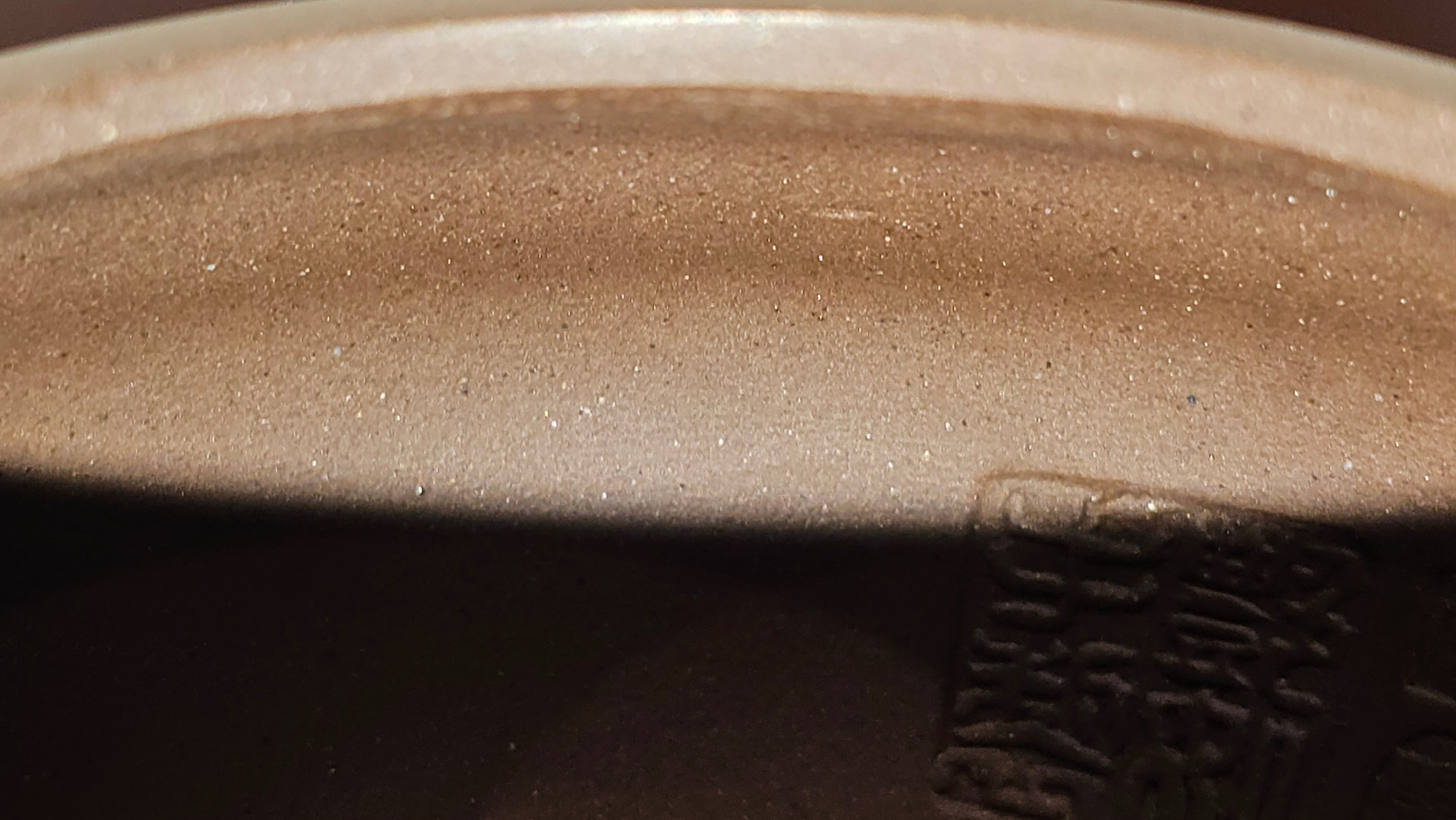 《禅莲宝瓶》"Chan Lian Bao Ping", 215.9ml, High Fired ~ Gao Wen Zi Ni, Ornate Ru Yi Motif Clay Sculpting! with Gold Appliqué! ~ Brand New Design & Crafted by L3A Consummate Master Artist Li Yan Ru ~ Congrats to Mr J.G.! 1235hrs 29th Nov, New Orleans! LA!