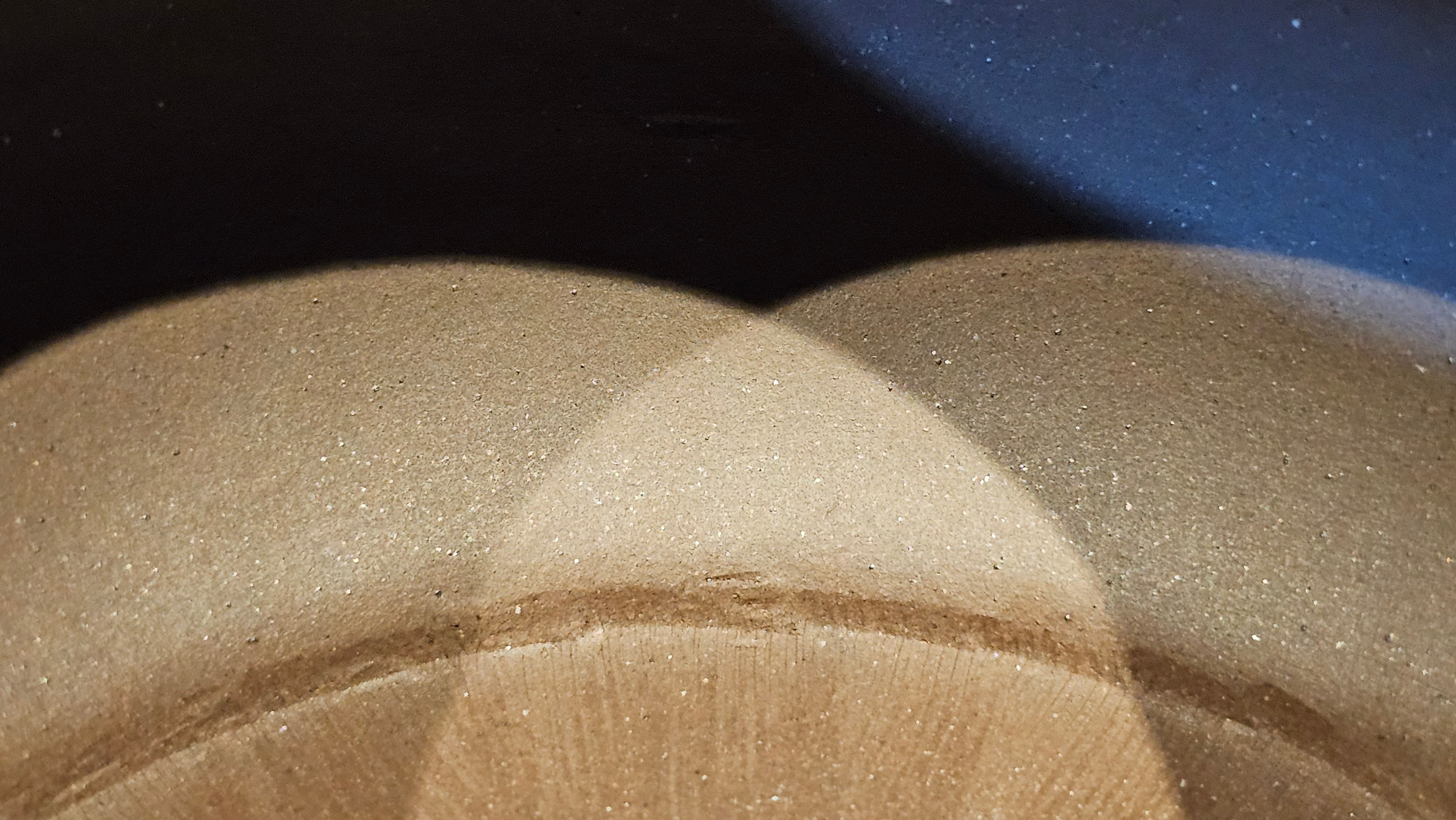 《禅莲宝瓶》"Chan Lian Bao Ping", 215.9ml, High Fired ~ Gao Wen Zi Ni, Ornate Ru Yi Motif Clay Sculpting! with Gold Appliqué! ~ Brand New Design & Crafted by L3A Consummate Master Artist Li Yan Ru ~ Congrats to Mr J.G.! 1235hrs 29th Nov, New Orleans! LA!