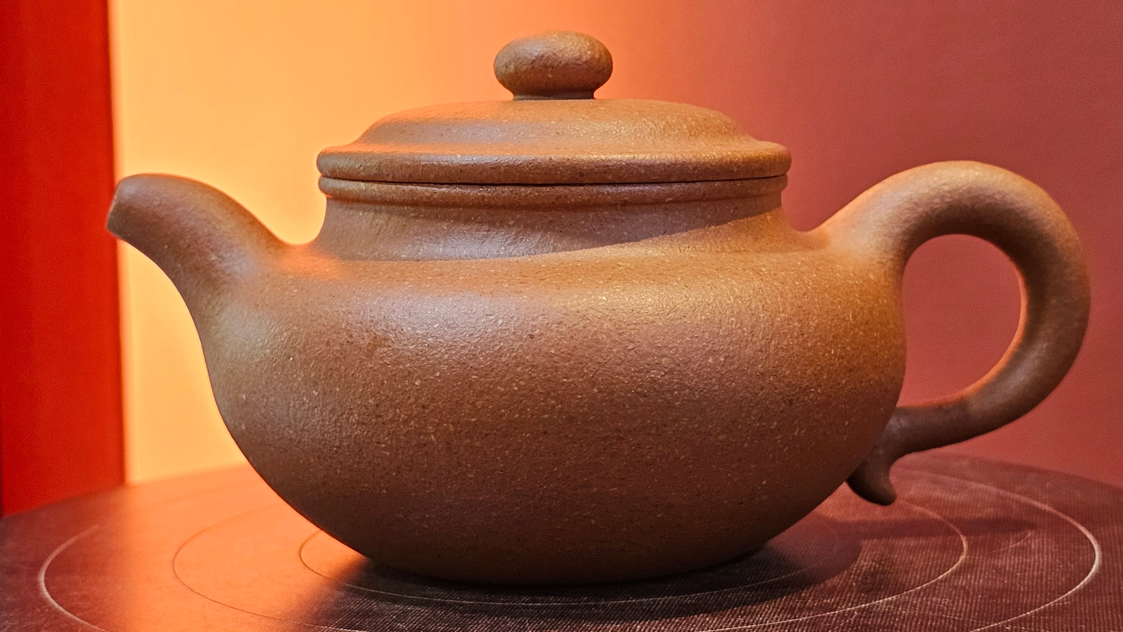 Fang Gu 仿古, 204.6ml, Huang Jiang Po Ni 黄降坡泥, by Craftsman Chen Fa Chu 陈法初 ~ Congratulations!to Prof H.T.! 1330hrs 1st Dec 2025, Venice! CA!