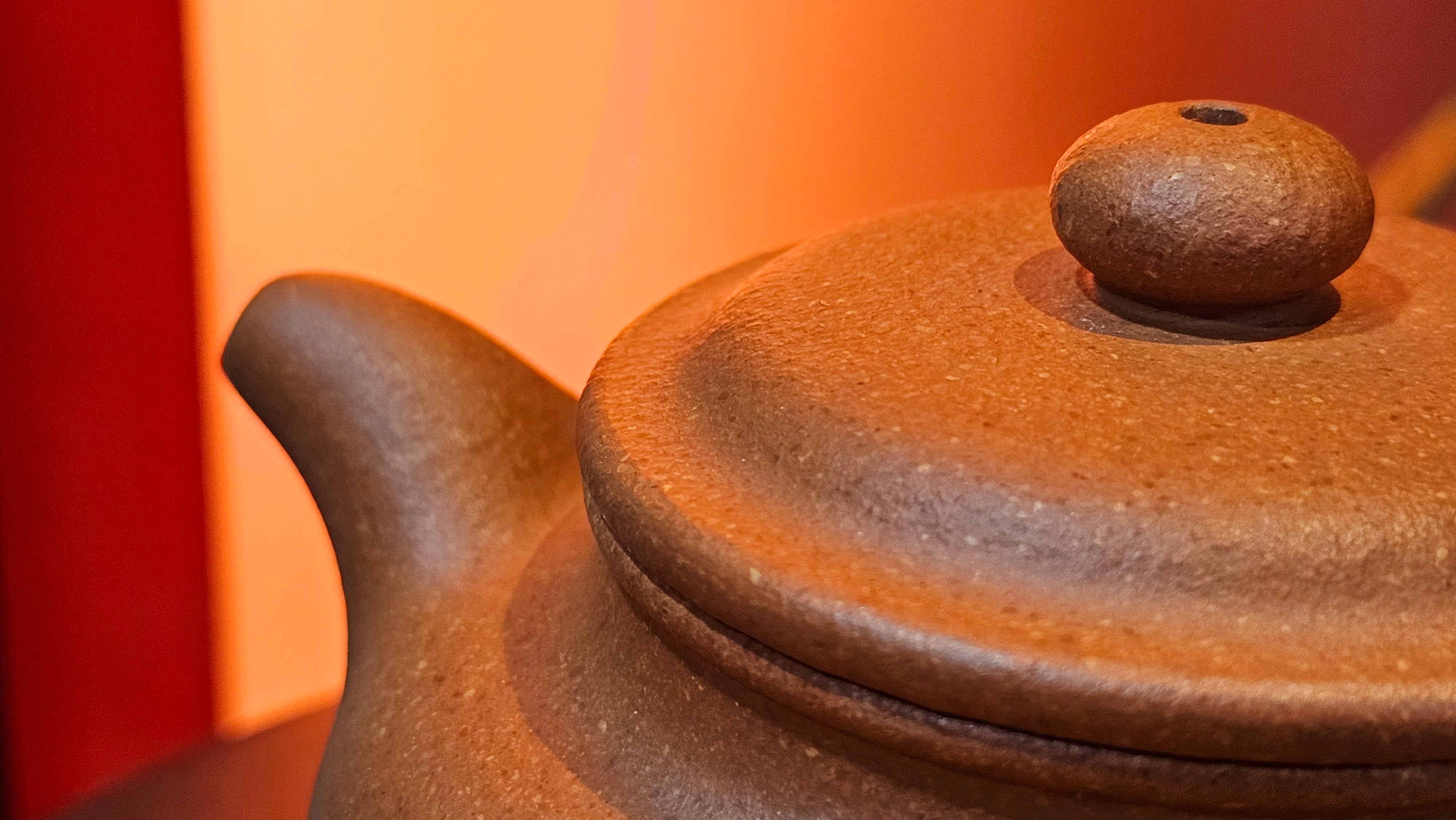 Fang Gu 仿古, 204.6ml, Huang Jiang Po Ni 黄降坡泥, by Craftsman Chen Fa Chu 陈法初 ~ Congratulations!to Prof H.T.! 1330hrs 1st Dec 2025, Venice! CA!