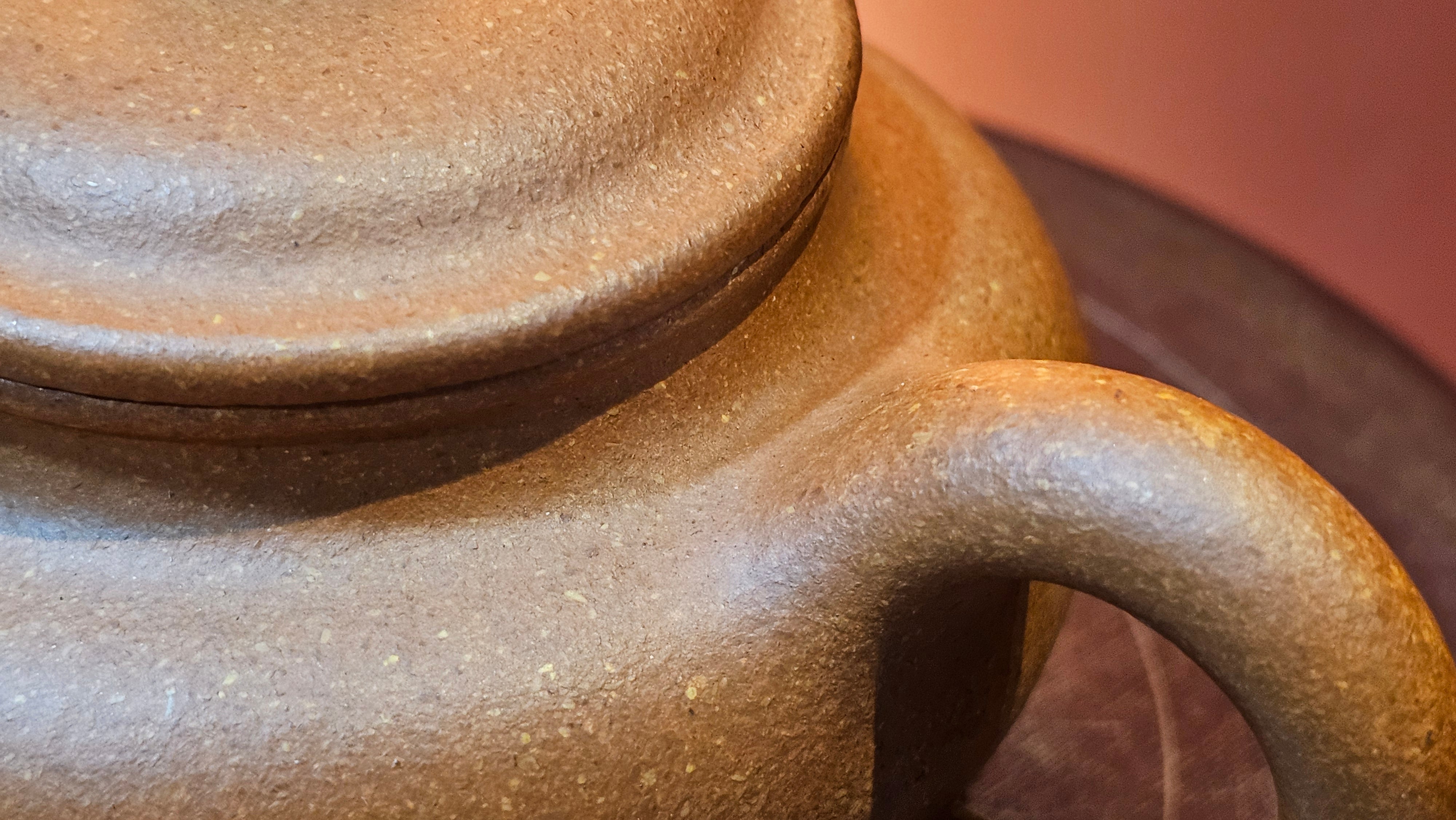 Fang Gu 仿古, 204.6ml, Huang Jiang Po Ni 黄降坡泥, by Craftsman Chen Fa Chu 陈法初 ~ Congratulations!to Prof H.T.! 1330hrs 1st Dec 2025, Venice! CA!