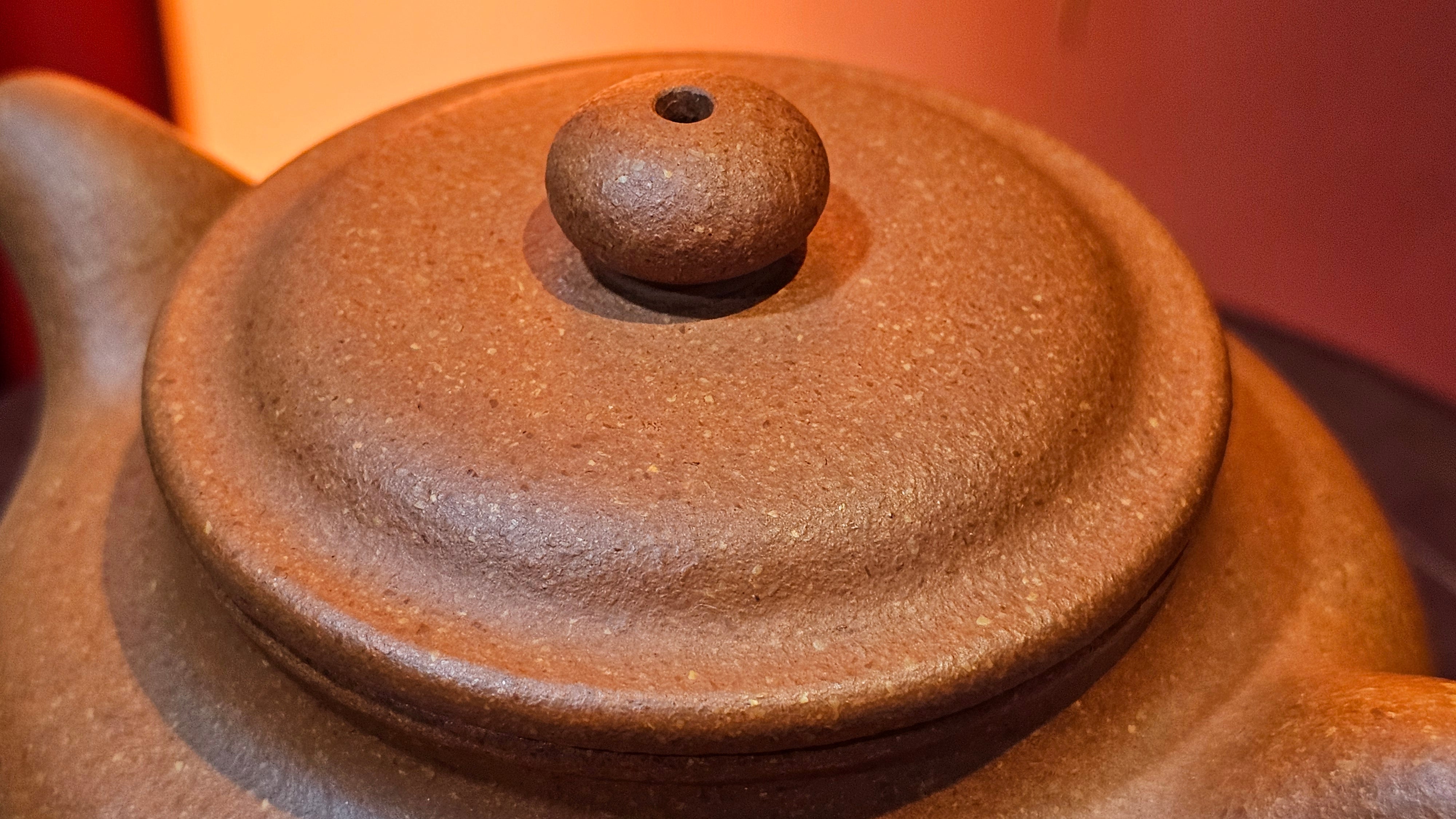 Fang Gu 仿古, 204.6ml, Huang Jiang Po Ni 黄降坡泥, by Craftsman Chen Fa Chu 陈法初 ~ Congratulations!to Prof H.T.! 1330hrs 1st Dec 2025, Venice! CA!