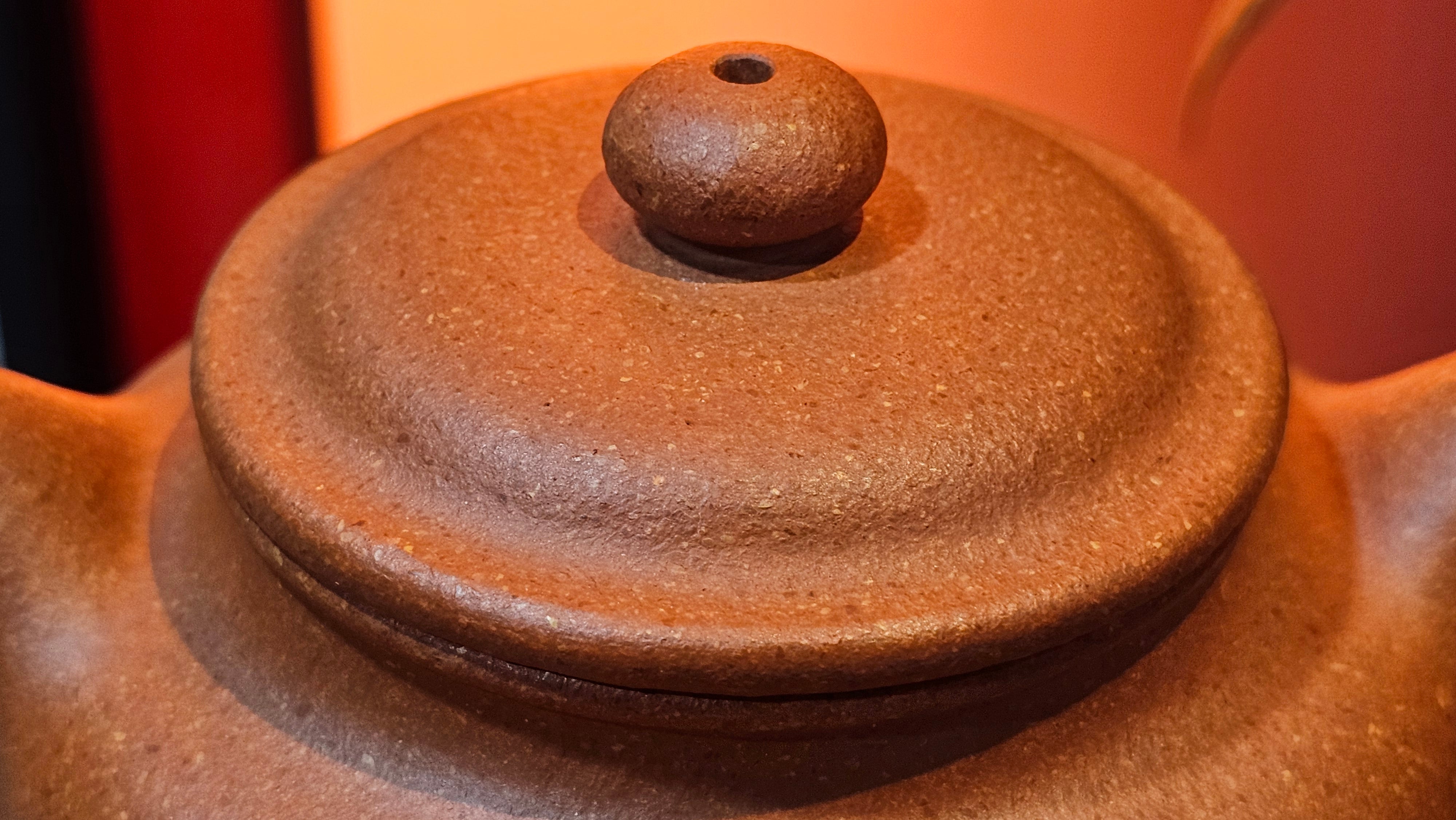 Fang Gu 仿古, 204.6ml, Huang Jiang Po Ni 黄降坡泥, by Craftsman Chen Fa Chu 陈法初 ~ Congratulations!to Prof H.T.! 1330hrs 1st Dec 2025, Venice! CA!