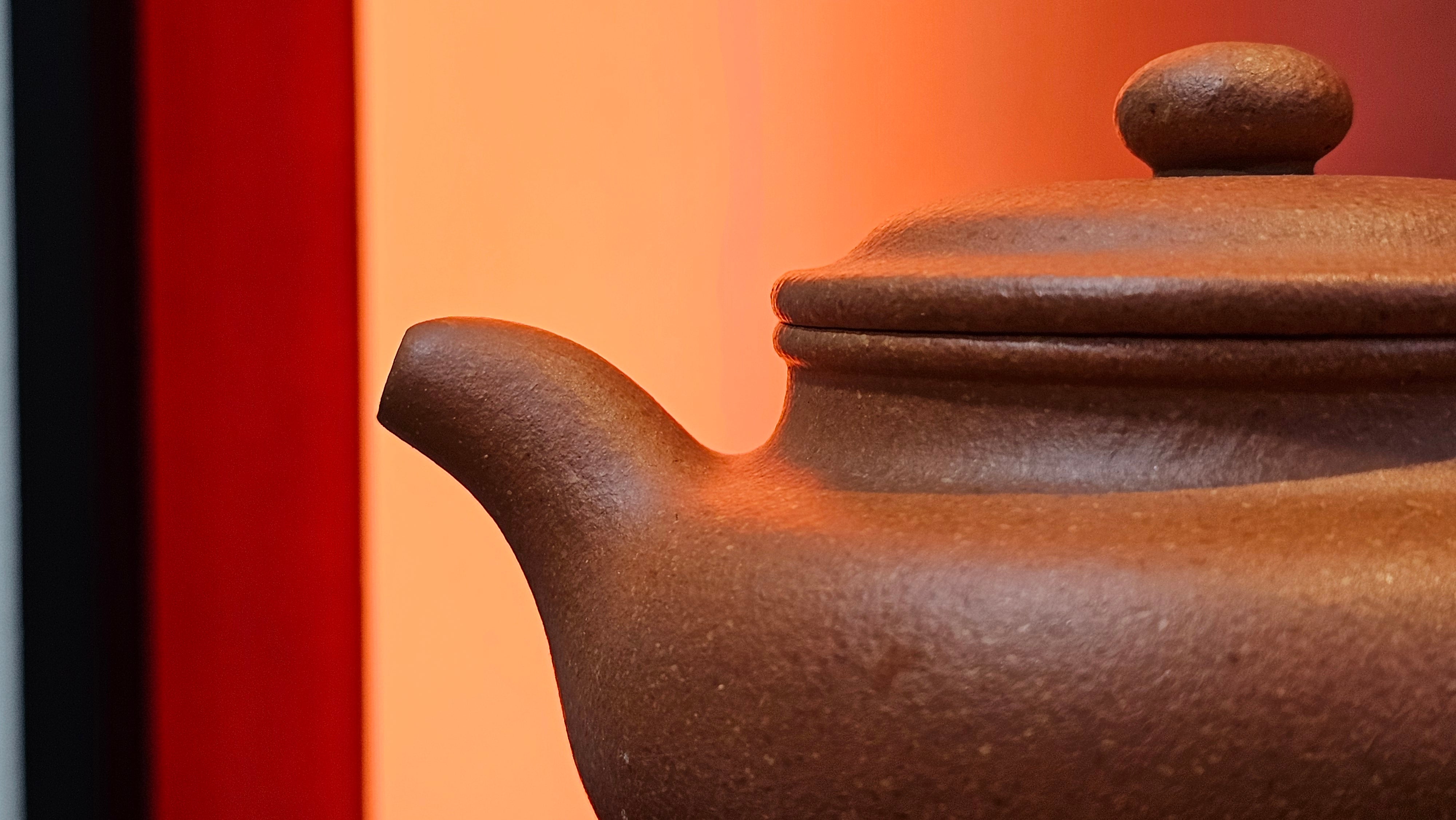 Fang Gu 仿古, 204.6ml, Huang Jiang Po Ni 黄降坡泥, by Craftsman Chen Fa Chu 陈法初 ~ Congratulations!to Prof H.T.! 1330hrs 1st Dec 2025, Venice! CA!