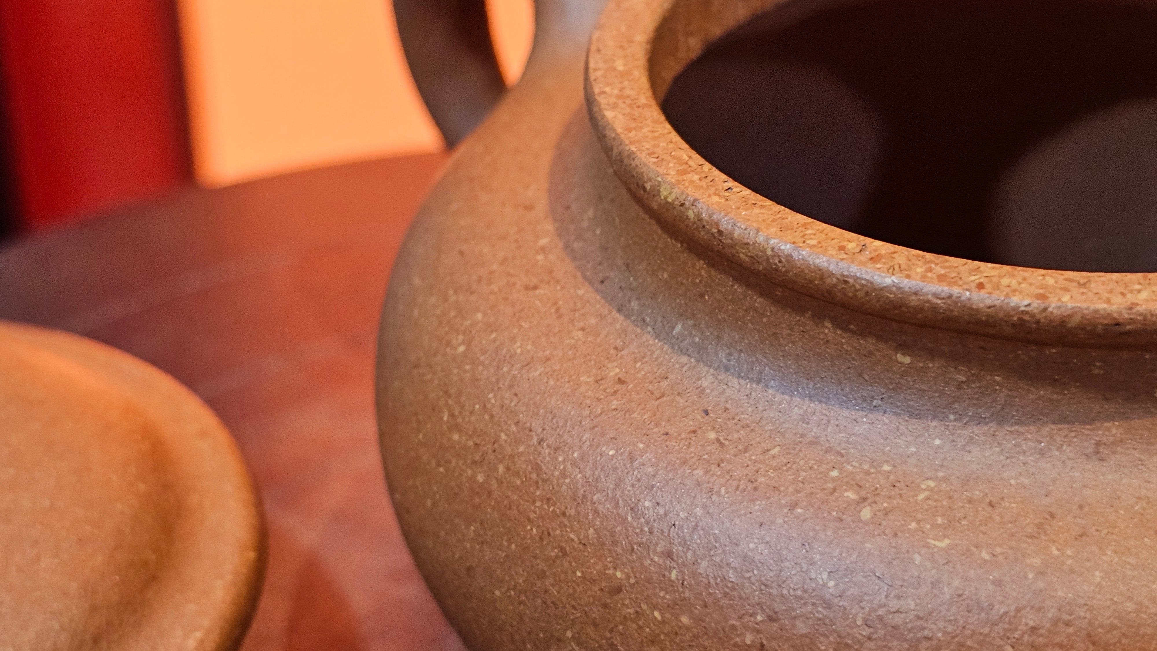 Fang Gu 仿古, 204.6ml, Huang Jiang Po Ni 黄降坡泥, by Craftsman Chen Fa Chu 陈法初 ~ Congratulations!to Prof H.T.! 1330hrs 1st Dec 2025, Venice! CA!