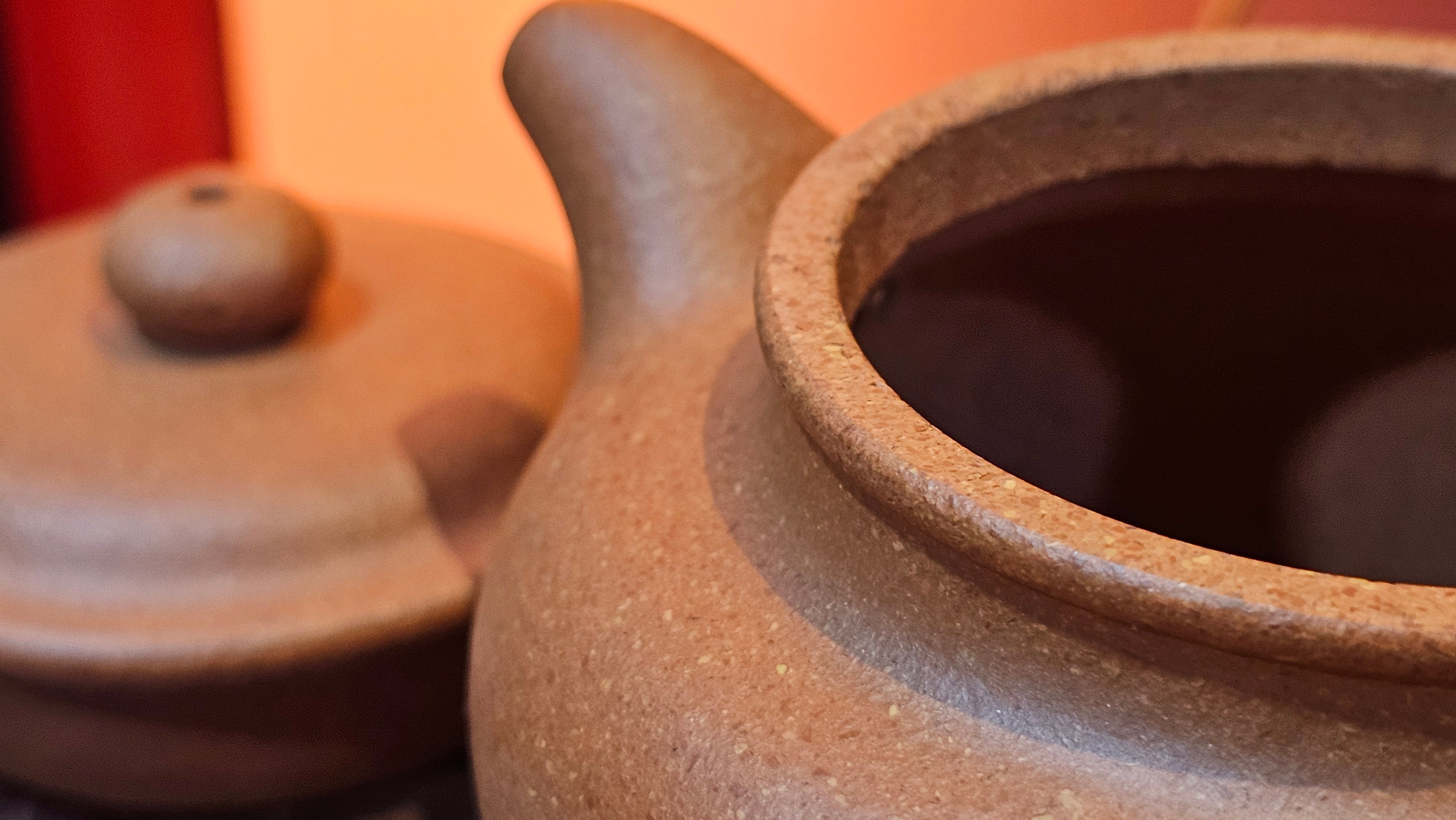 Fang Gu 仿古, 204.6ml, Huang Jiang Po Ni 黄降坡泥, by Craftsman Chen Fa Chu 陈法初 ~ Congratulations!to Prof H.T.! 1330hrs 1st Dec 2025, Venice! CA!