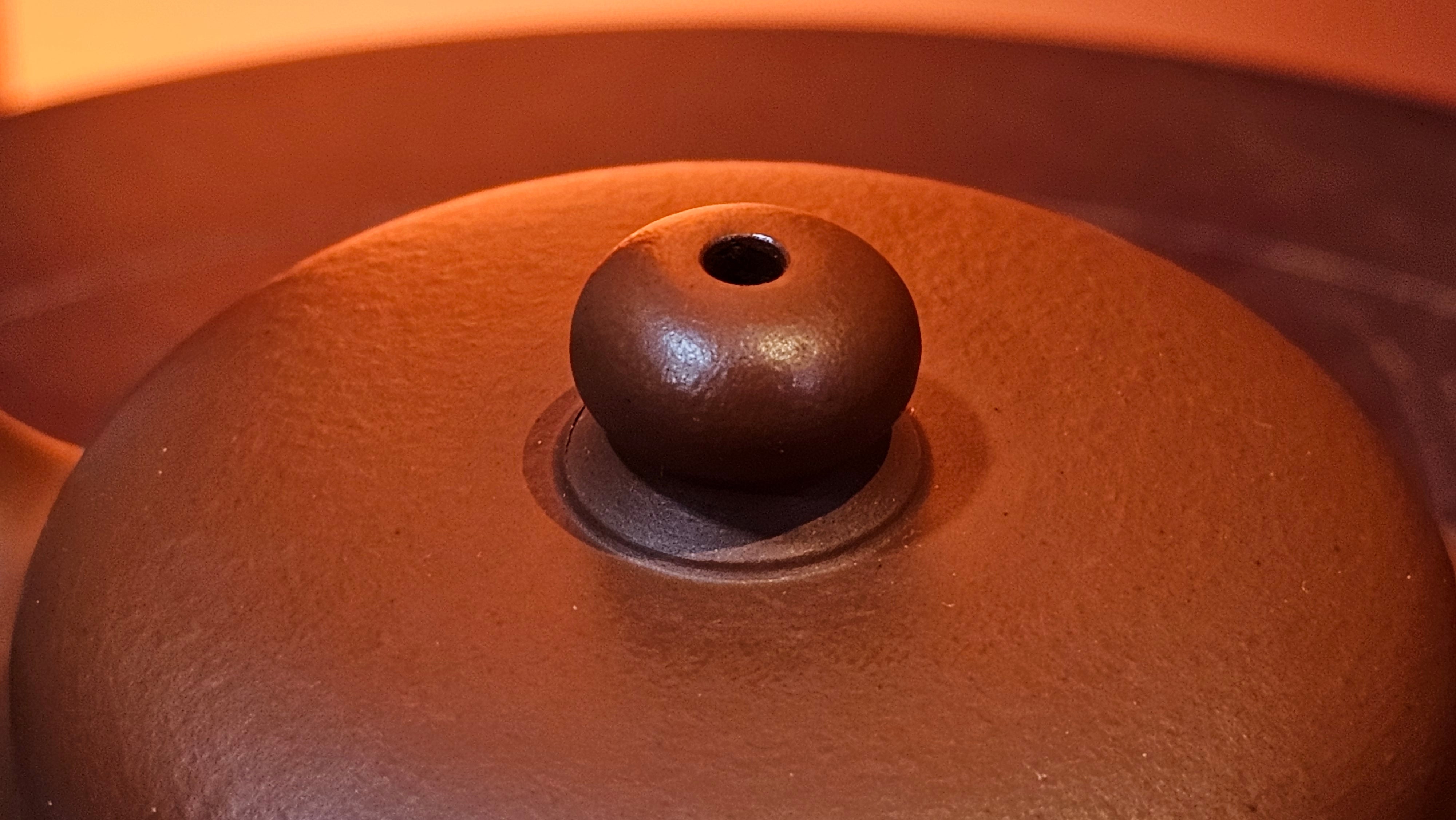 Jing Le 静乐 ~ "Quiet happiness", 79.8ml, Xiao Mei Yao Zhu Ni 小煤窑朱泥, by our Collaborative Craftsman Wang Xing 王兴 ~ Congratulations!to Mr J.T.! 1415hrs 1st Dec 2025, Fargo! ND!