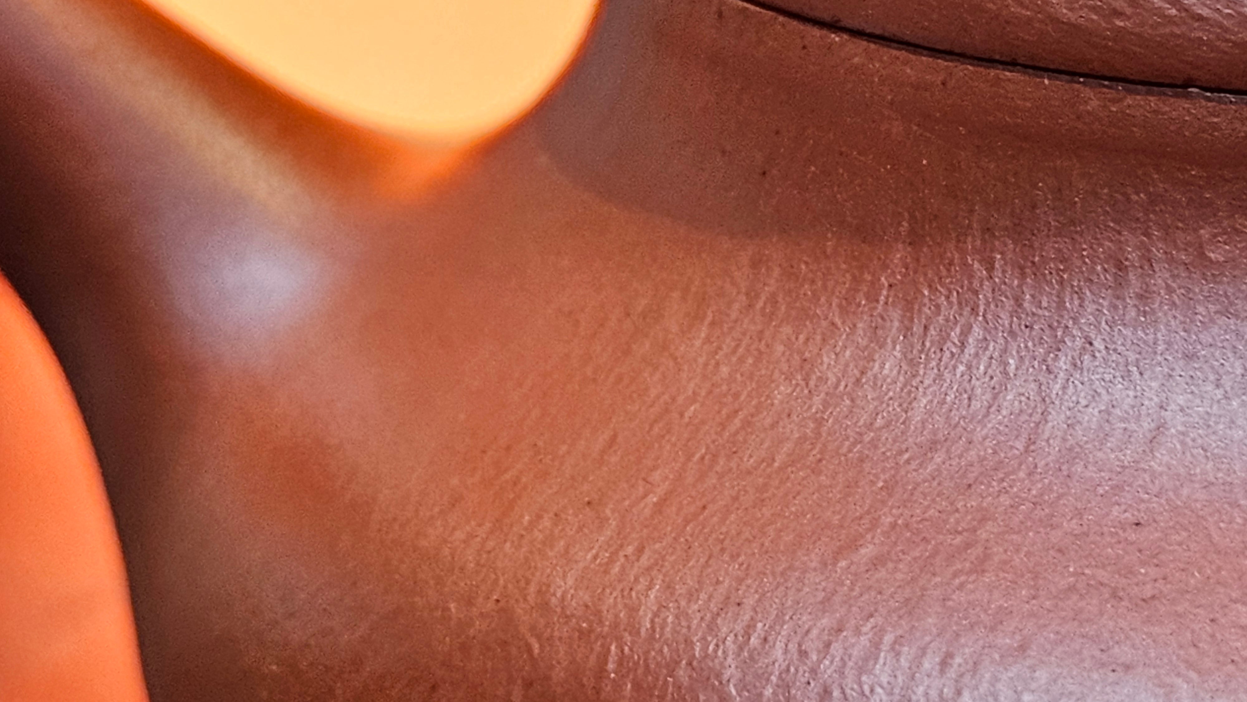 Jing Le 静乐 ~ "Quiet happiness", 79.8ml, Xiao Mei Yao Zhu Ni 小煤窑朱泥, by our Collaborative Craftsman Wang Xing 王兴 ~ Congratulations!to Mr J.T.! 1415hrs 1st Dec 2025, Fargo! ND!