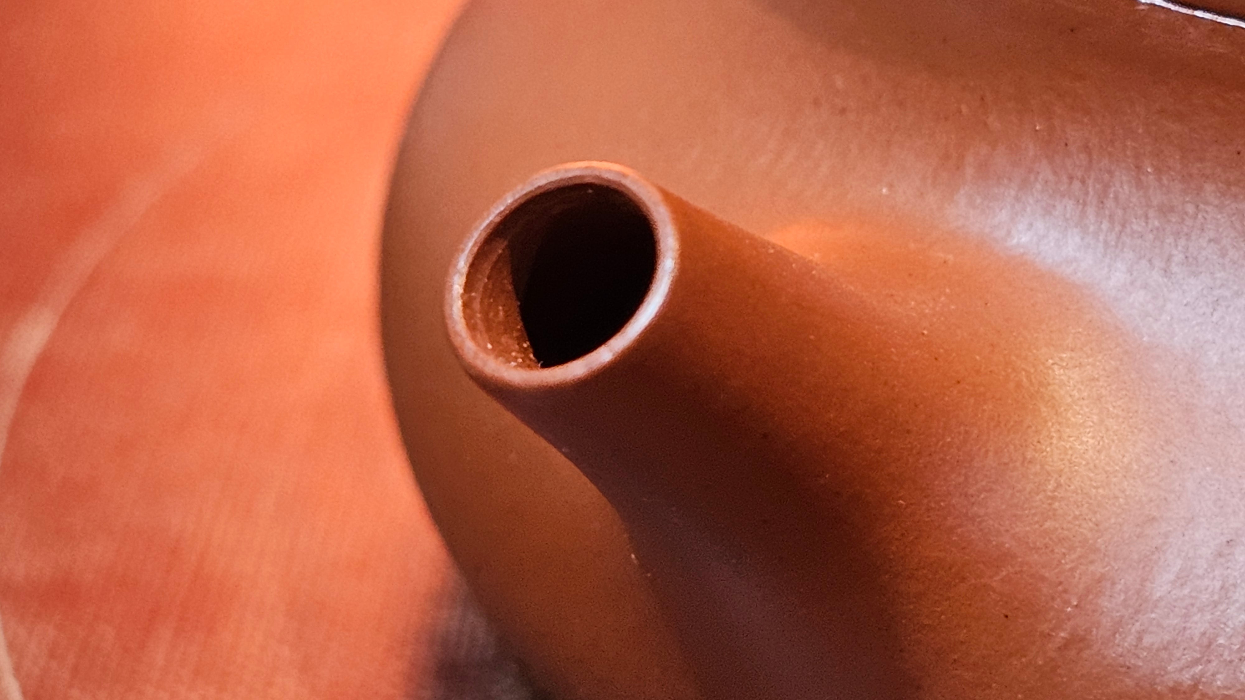 Jing Le 静乐 ~ "Quiet happiness", 79.8ml, Xiao Mei Yao Zhu Ni 小煤窑朱泥, by our Collaborative Craftsman Wang Xing 王兴 ~ Congratulations!to Mr J.T.! 1415hrs 1st Dec 2025, Fargo! ND!