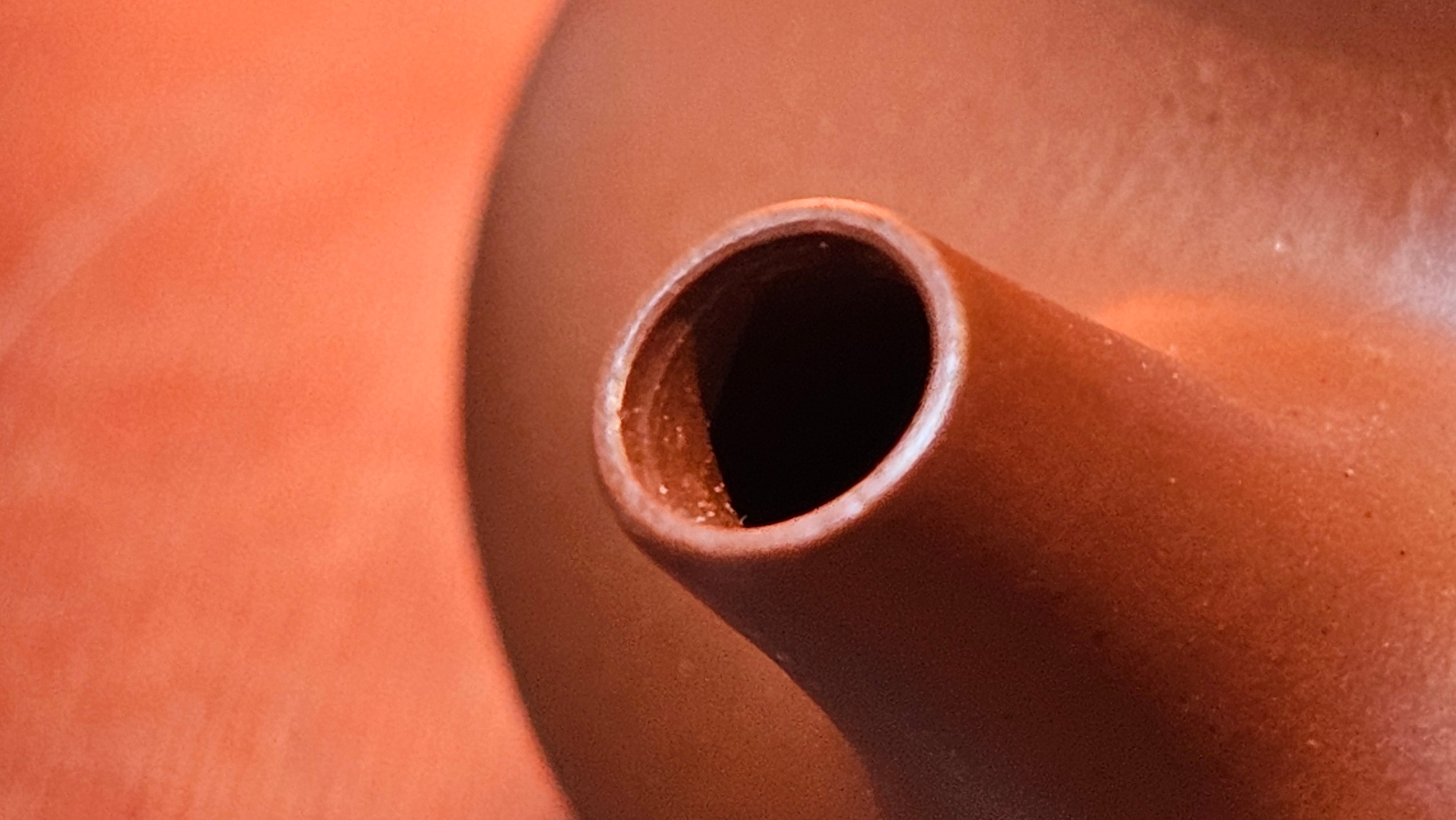 Jing Le 静乐 ~ "Quiet happiness", 79.8ml, Xiao Mei Yao Zhu Ni 小煤窑朱泥, by our Collaborative Craftsman Wang Xing 王兴 ~ Congratulations!to Mr J.T.! 1415hrs 1st Dec 2025, Fargo! ND!