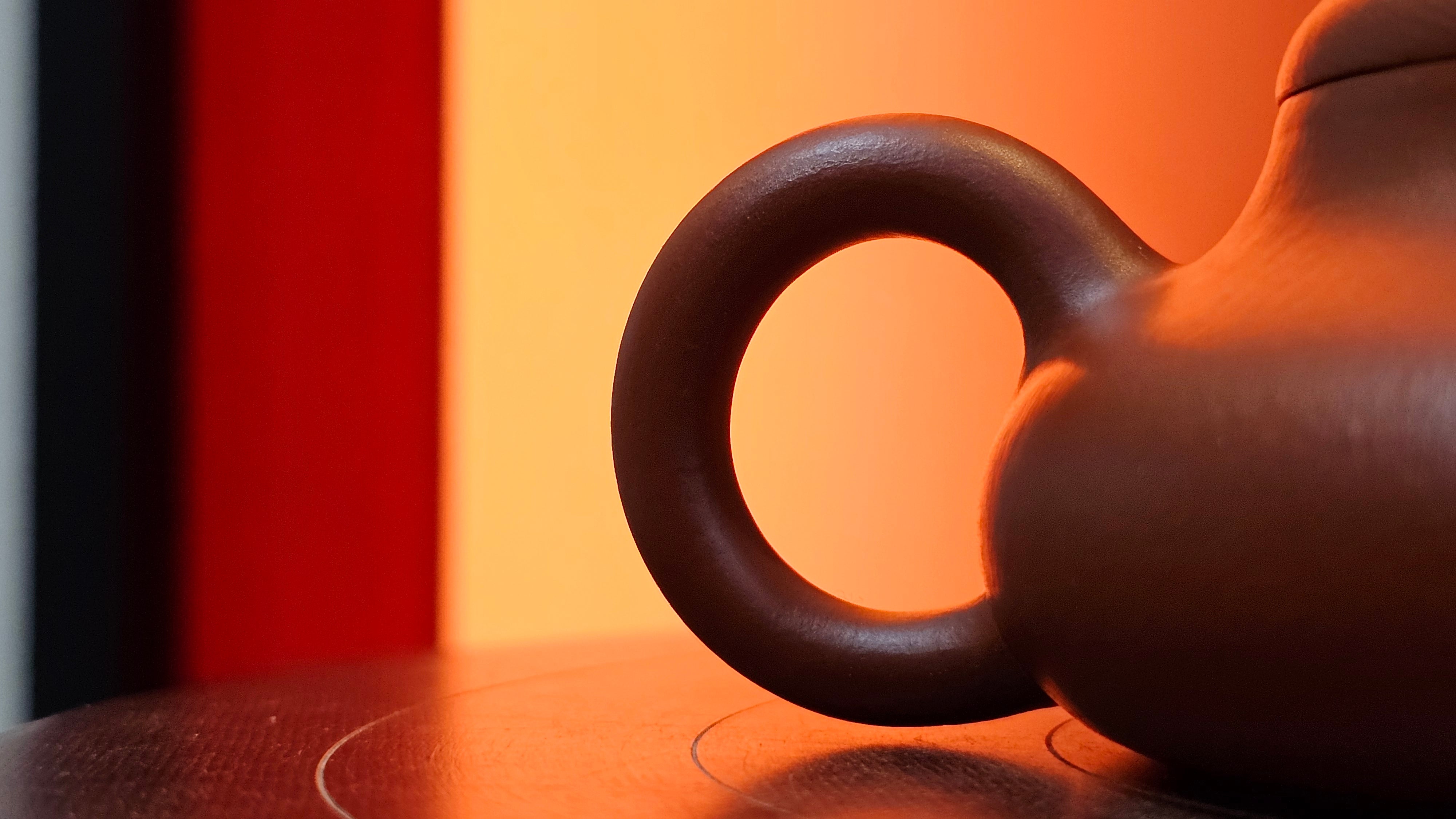 Jing Le 静乐 ~ "Quiet happiness", 79.8ml, Xiao Mei Yao Zhu Ni 小煤窑朱泥, by our Collaborative Craftsman Wang Xing 王兴 ~ Congratulations!to Mr J.T.! 1415hrs 1st Dec 2025, Fargo! ND!