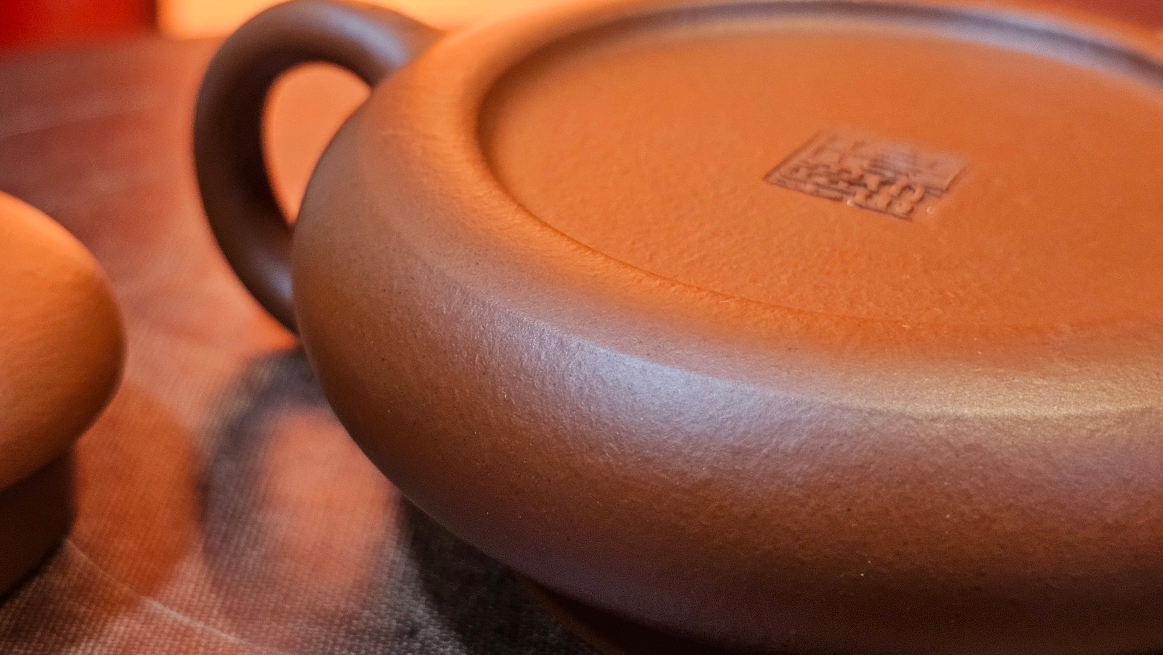 Jing Le 静乐 ~ "Quiet happiness", 79.8ml, Xiao Mei Yao Zhu Ni 小煤窑朱泥, by our Collaborative Craftsman Wang Xing 王兴 ~ Congratulations!to Mr J.T.! 1415hrs 1st Dec 2025, Fargo! ND!