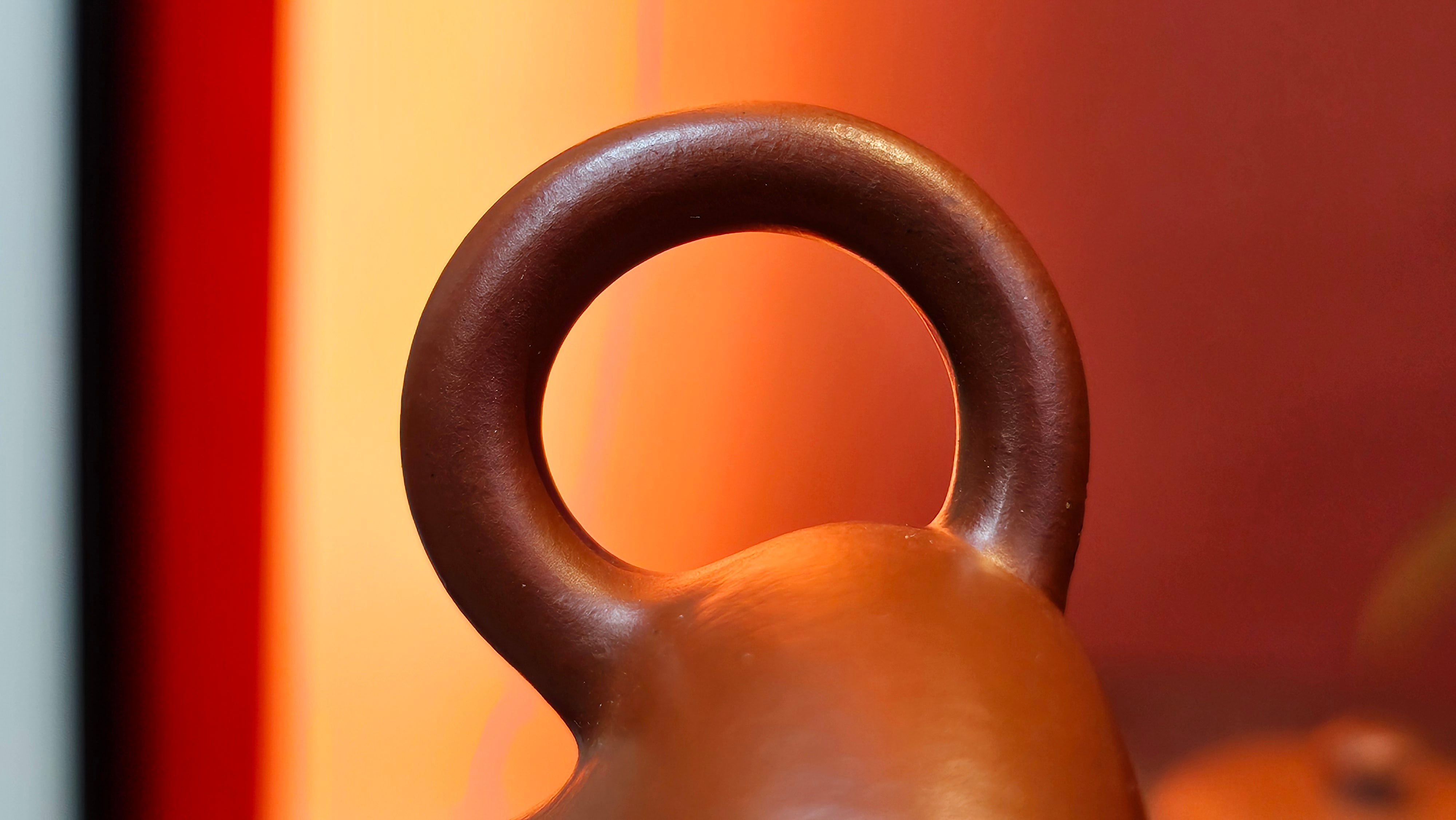 Jing Le 静乐 ~ "Quiet happiness", 79.8ml, Xiao Mei Yao Zhu Ni 小煤窑朱泥, by our Collaborative Craftsman Wang Xing 王兴 ~ Congratulations!to Mr J.T.! 1415hrs 1st Dec 2025, Fargo! ND!