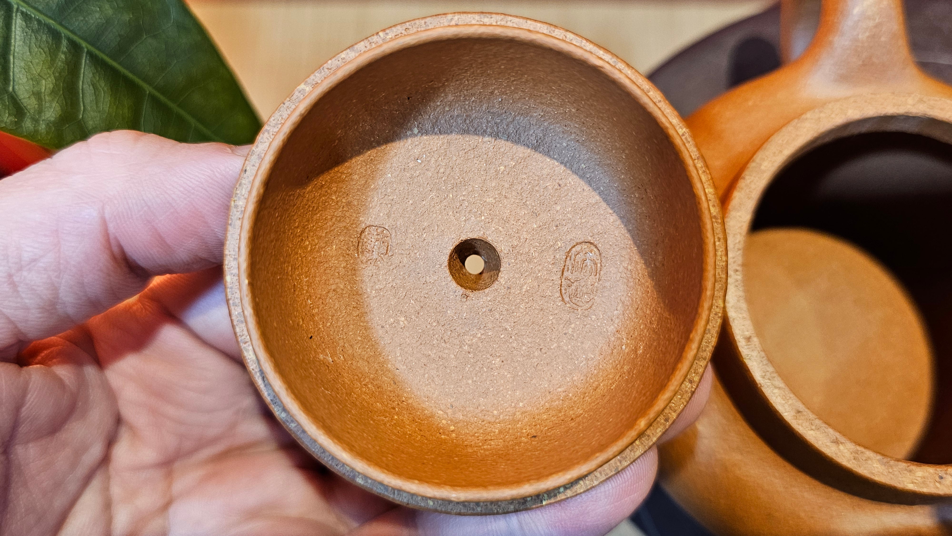 Fang Gu 仿古, 204.6ml, Huang Jiang Po Ni 黄降坡泥, by Craftsman Chen Fa Chu 陈法初 ~ Congratulations!to Prof H.T.! 1330hrs 1st Dec 2025, Venice! CA!