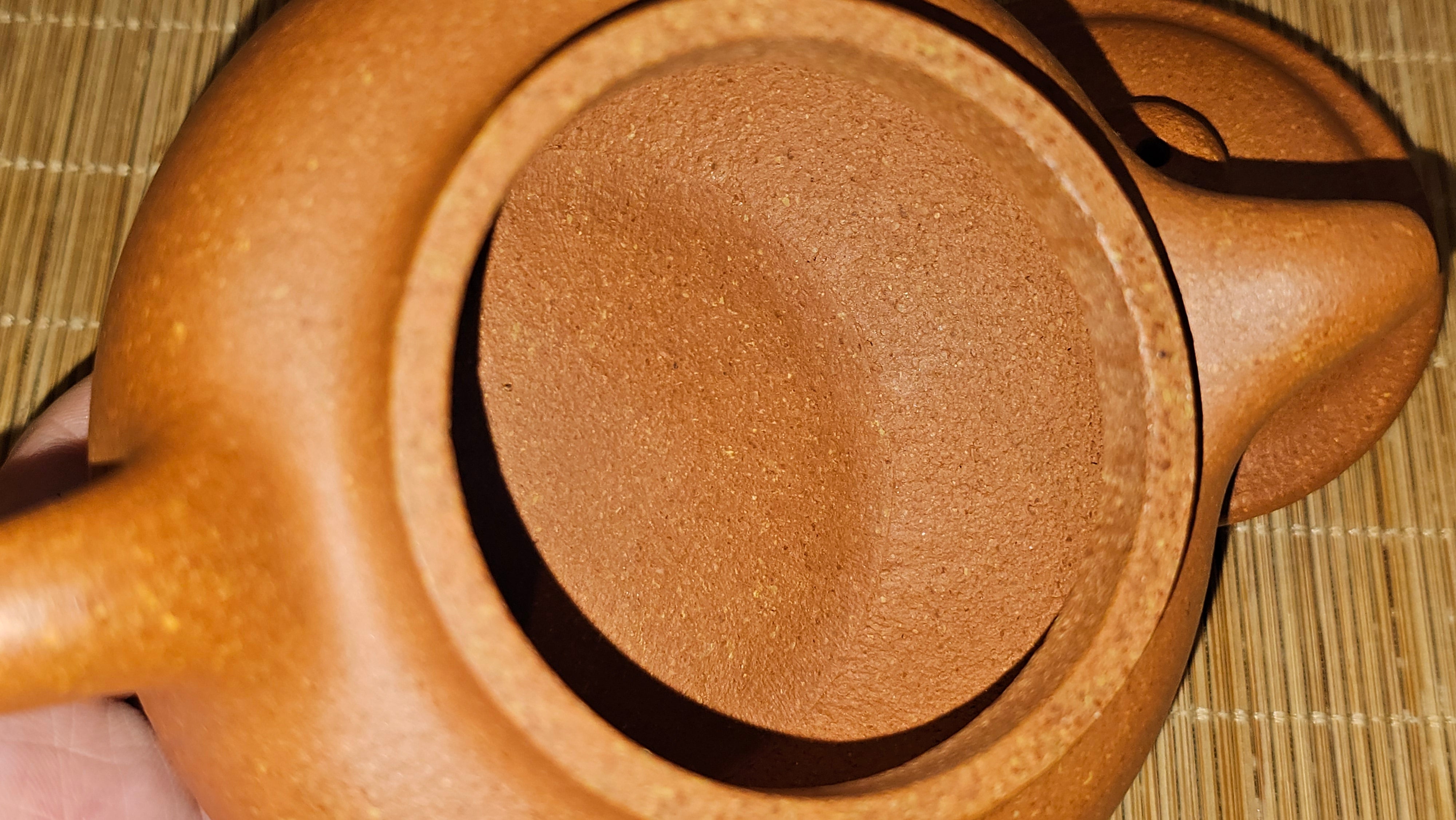 Fang Gu 仿古, 204.6ml, Huang Jiang Po Ni 黄降坡泥, by Craftsman Chen Fa Chu 陈法初 ~ Congratulations!to Prof H.T.! 1330hrs 1st Dec 2025, Venice! CA!