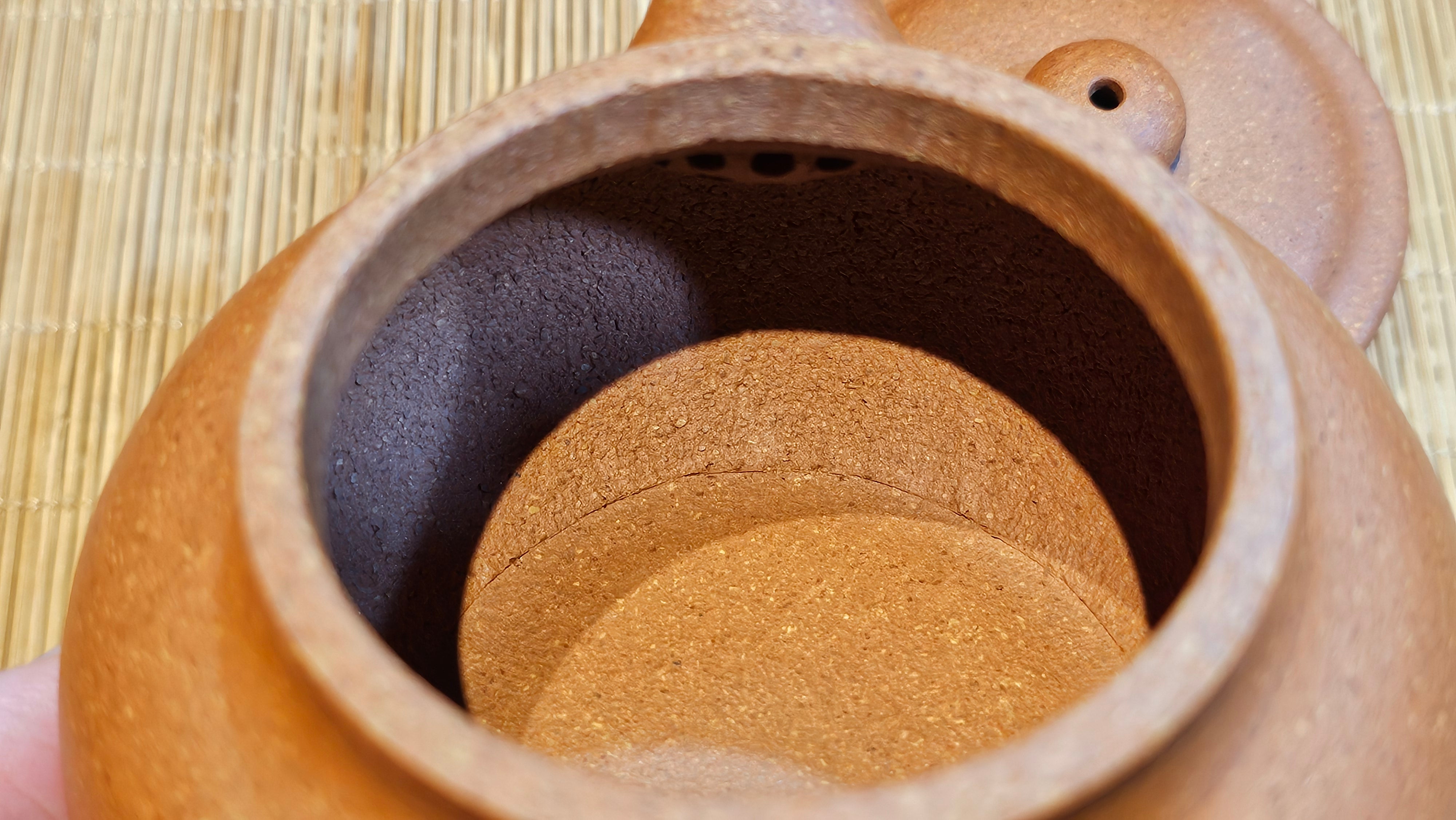 Fang Gu 仿古, 204.6ml, Huang Jiang Po Ni 黄降坡泥, by Craftsman Chen Fa Chu 陈法初 ~ Congratulations!to Prof H.T.! 1330hrs 1st Dec 2025, Venice! CA!