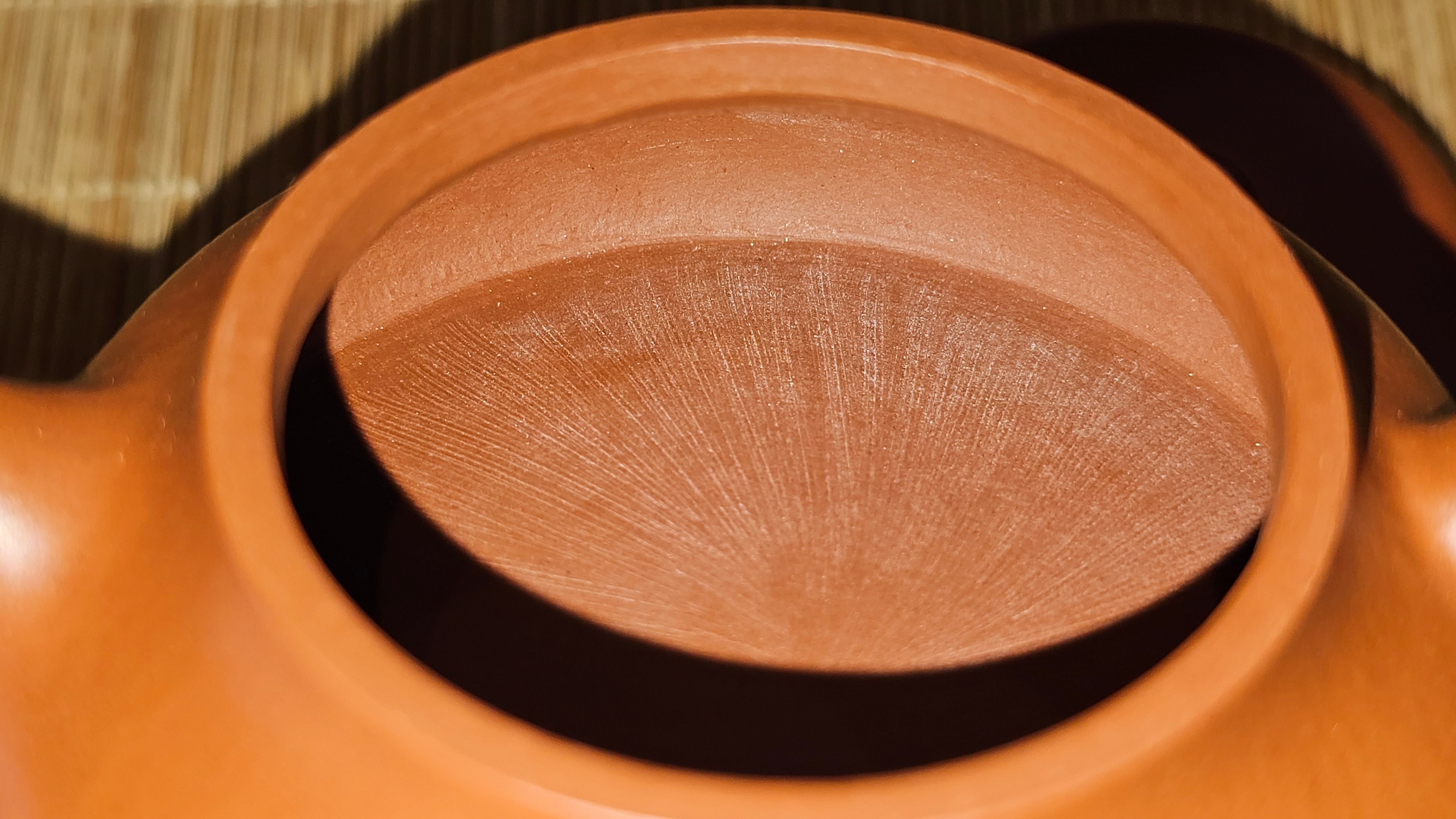 Jing Le 静乐 ~ "Quiet happiness", 79.8ml, Xiao Mei Yao Zhu Ni 小煤窑朱泥, by our Collaborative Craftsman Wang Xing 王兴 ~ Congratulations!to Mr J.T.! 1415hrs 1st Dec 2025, Fargo! ND!