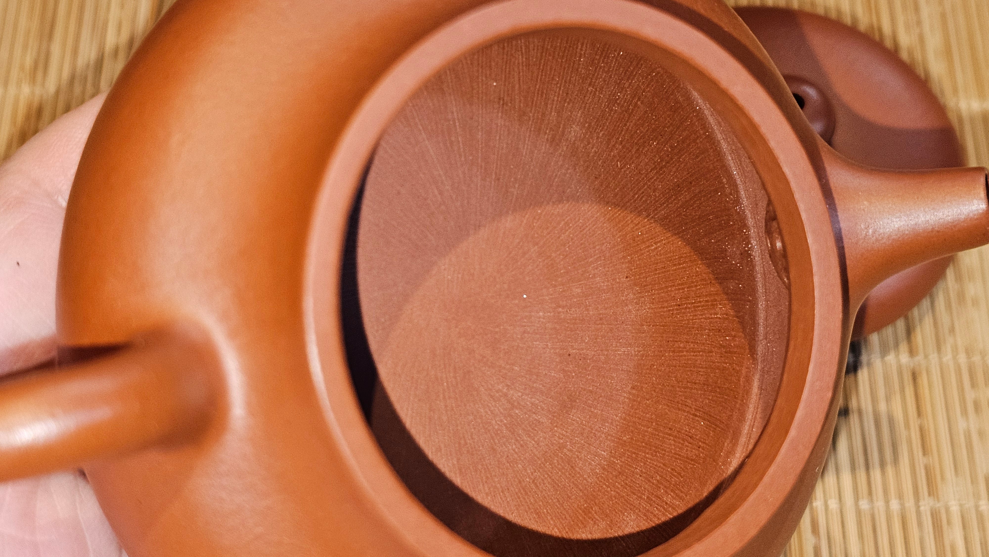 Jing Le 静乐 ~ "Quiet happiness", 79.8ml, Xiao Mei Yao Zhu Ni 小煤窑朱泥, by our Collaborative Craftsman Wang Xing 王兴 ~ Congratulations!to Mr J.T.! 1415hrs 1st Dec 2025, Fargo! ND!