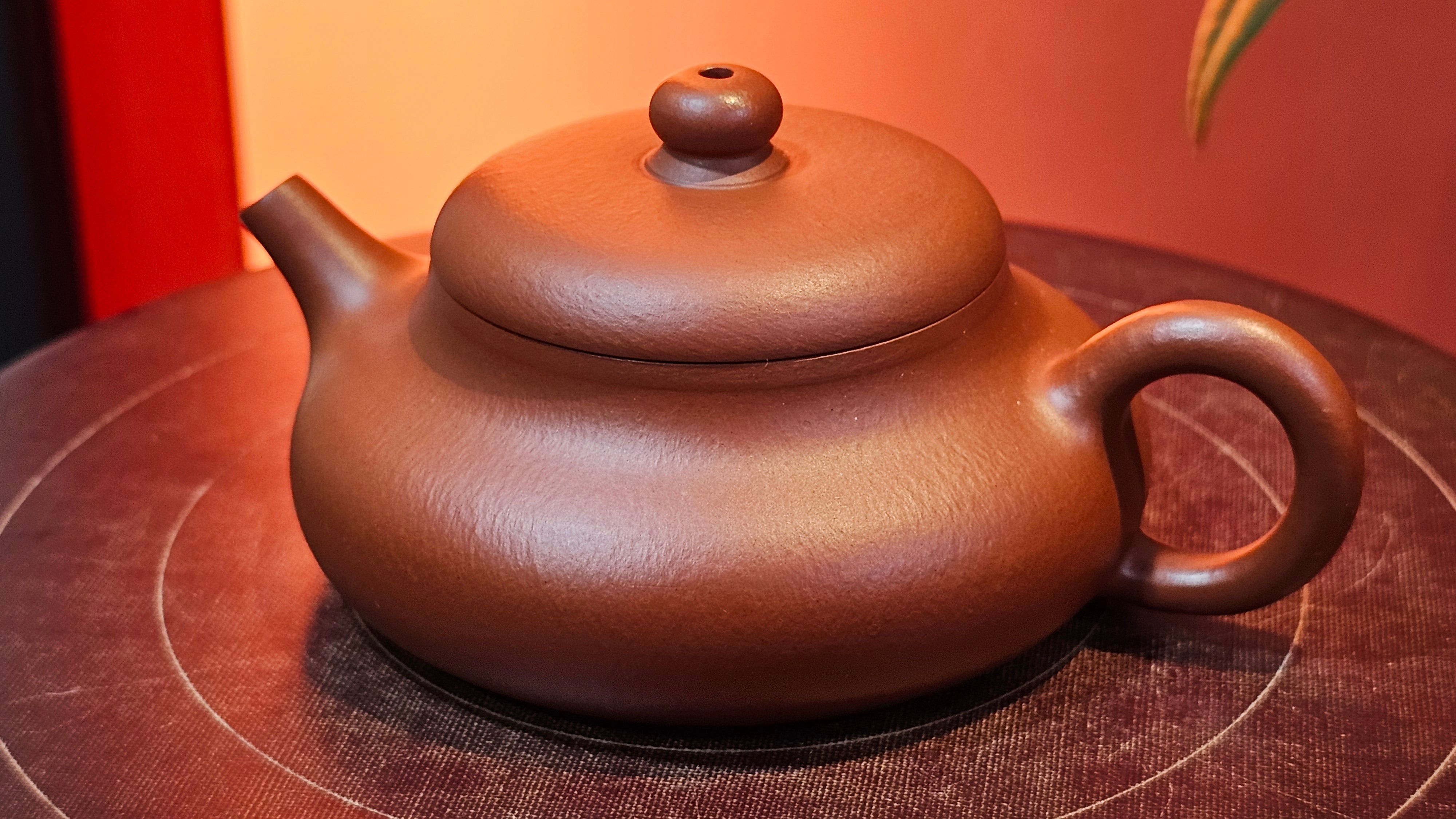 Jing Le 静乐 ~ "Quiet happiness", 86.1ml, Xiao Mei Yao Zhu Ni 小煤窑朱泥, by our Collaborative Craftsman Wang Xing 王兴 ~!Congratulations to Ms E.A.! 2332hrs 2nd Dec 2025, Vineland! NJ!