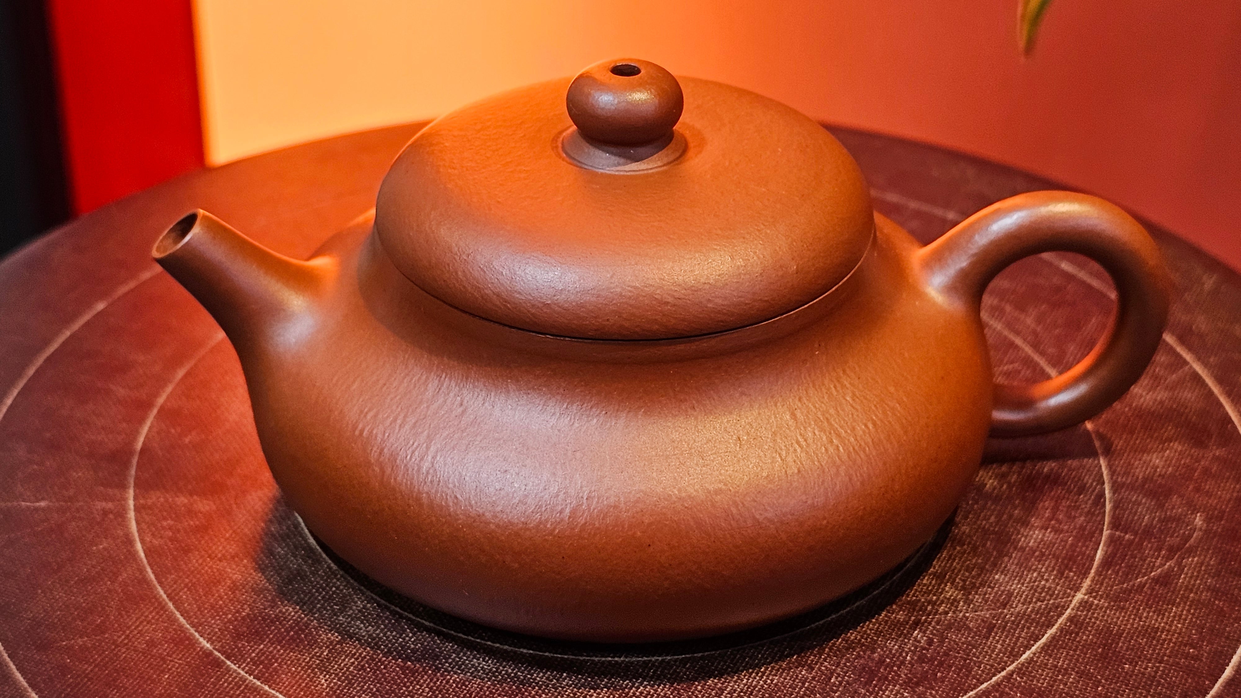 Jing Le 静乐 ~ "Quiet happiness", 86.1ml, Xiao Mei Yao Zhu Ni 小煤窑朱泥, by our Collaborative Craftsman Wang Xing 王兴 ~!Congratulations to Ms E.A.! 2332hrs 2nd Dec 2025, Vineland! NJ!